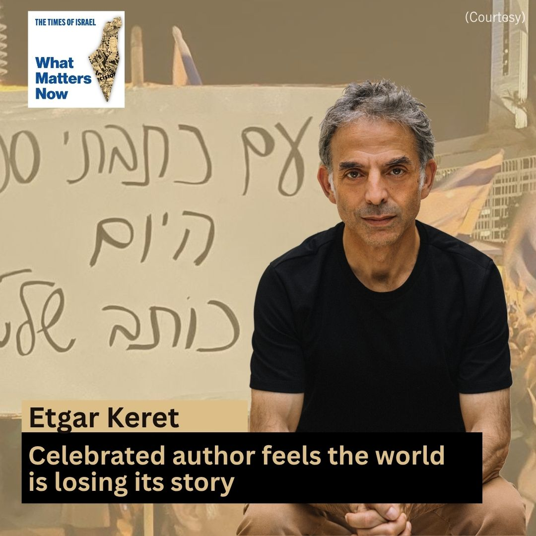 Etgar Keret: Celebrated author feels the world is losing its story