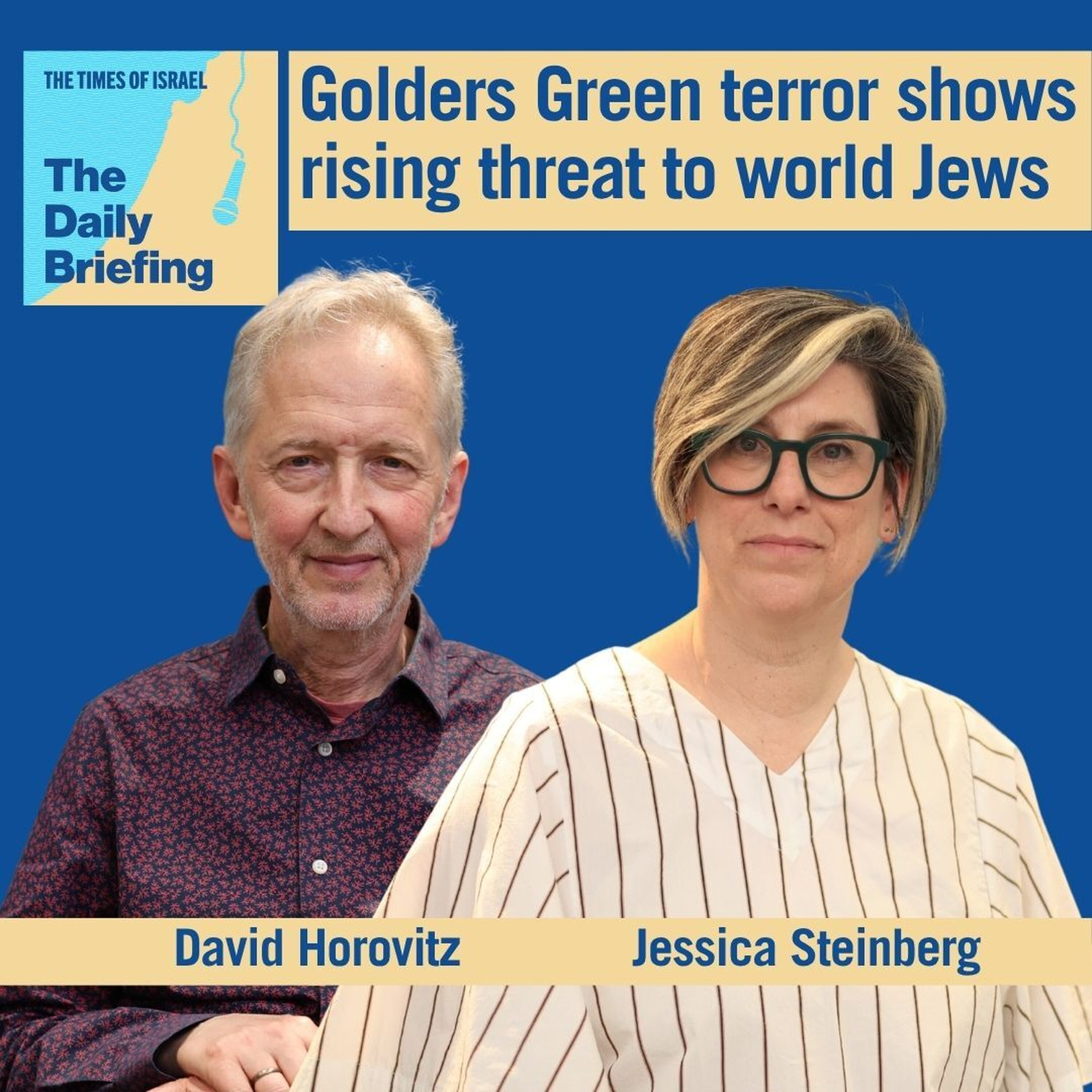 Golders Green terror shows rising threat to world Jews