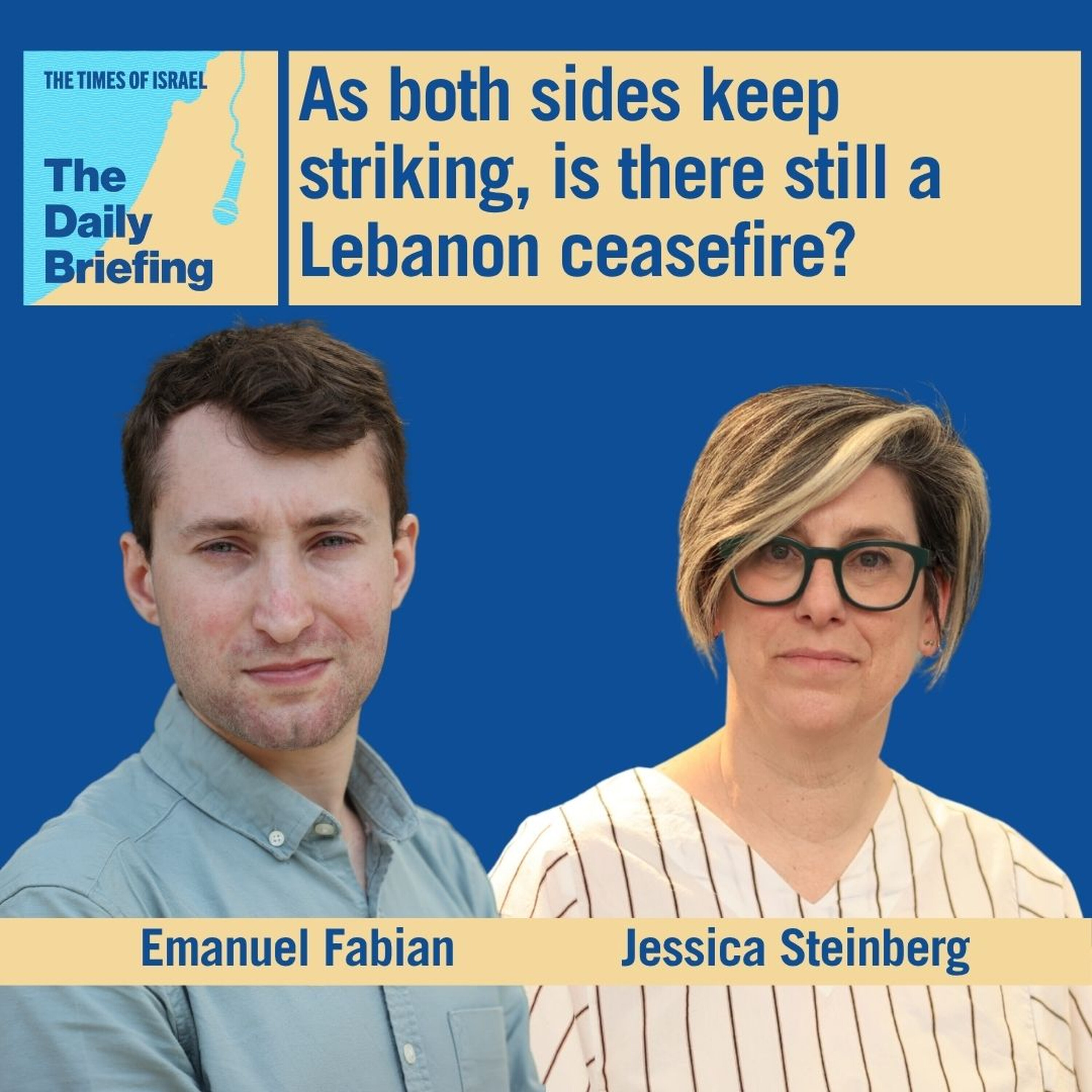 As both sides keep striking, is there still a Lebanon ceasefire? episode artwork