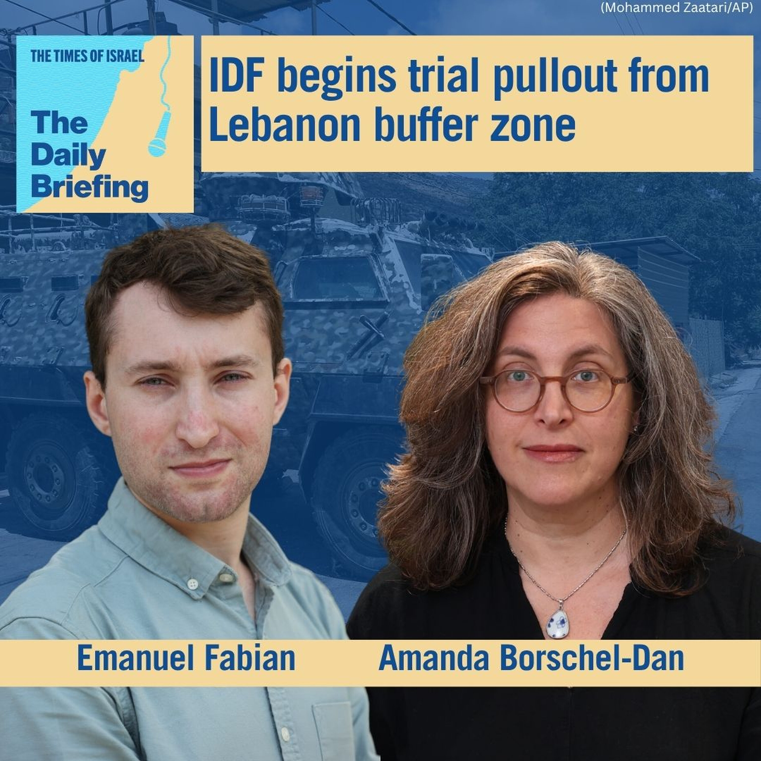 IDF begins trial pullout from Lebanon buffer zone