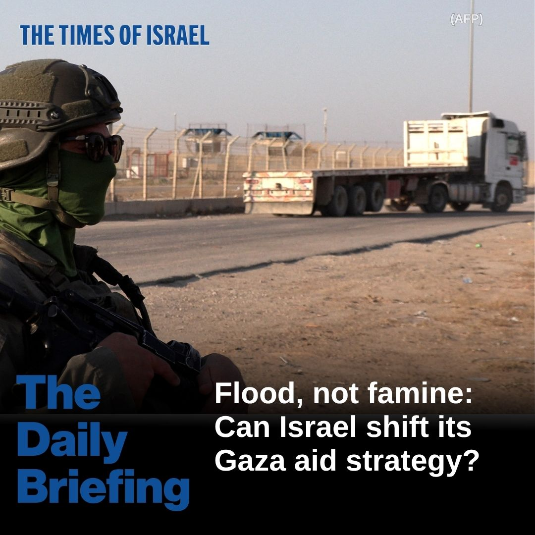 Day 661 - Flood, not famine: Can Israel shift its Gaza aid strategy?