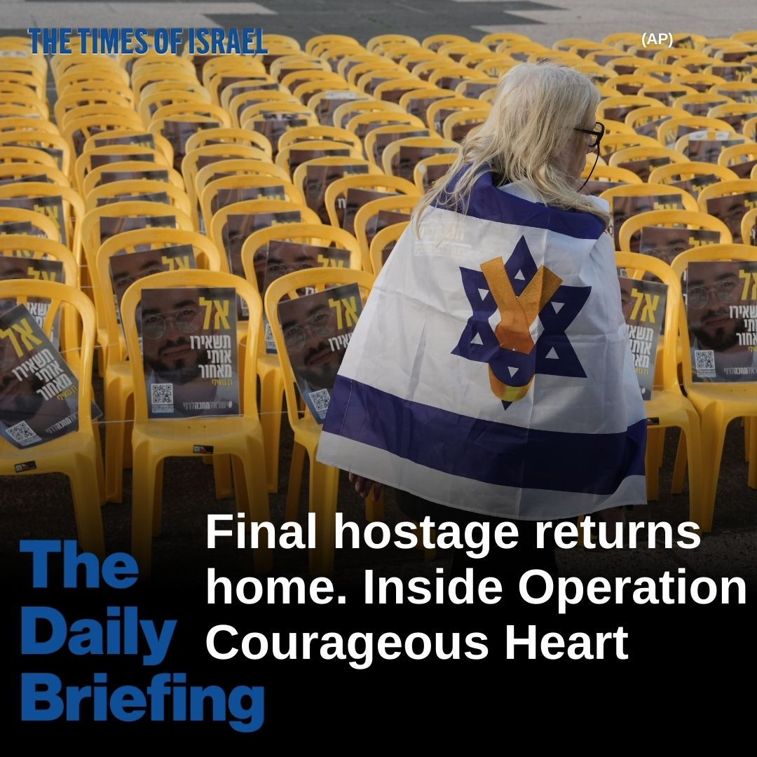 Final hostage returns home. Inside Operation Courageous Heart