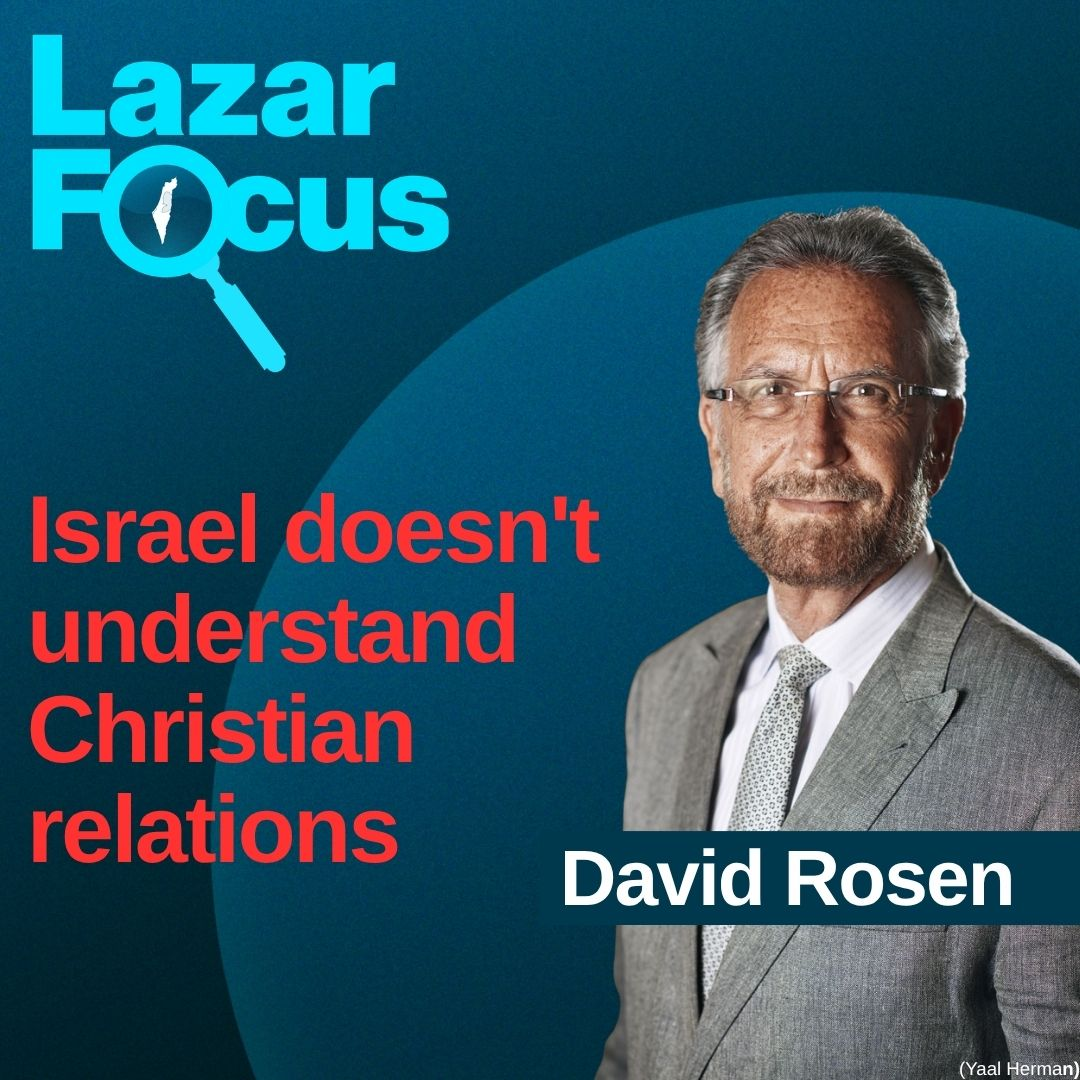David Rosen: Israel doesn't adequately understand Christian relations