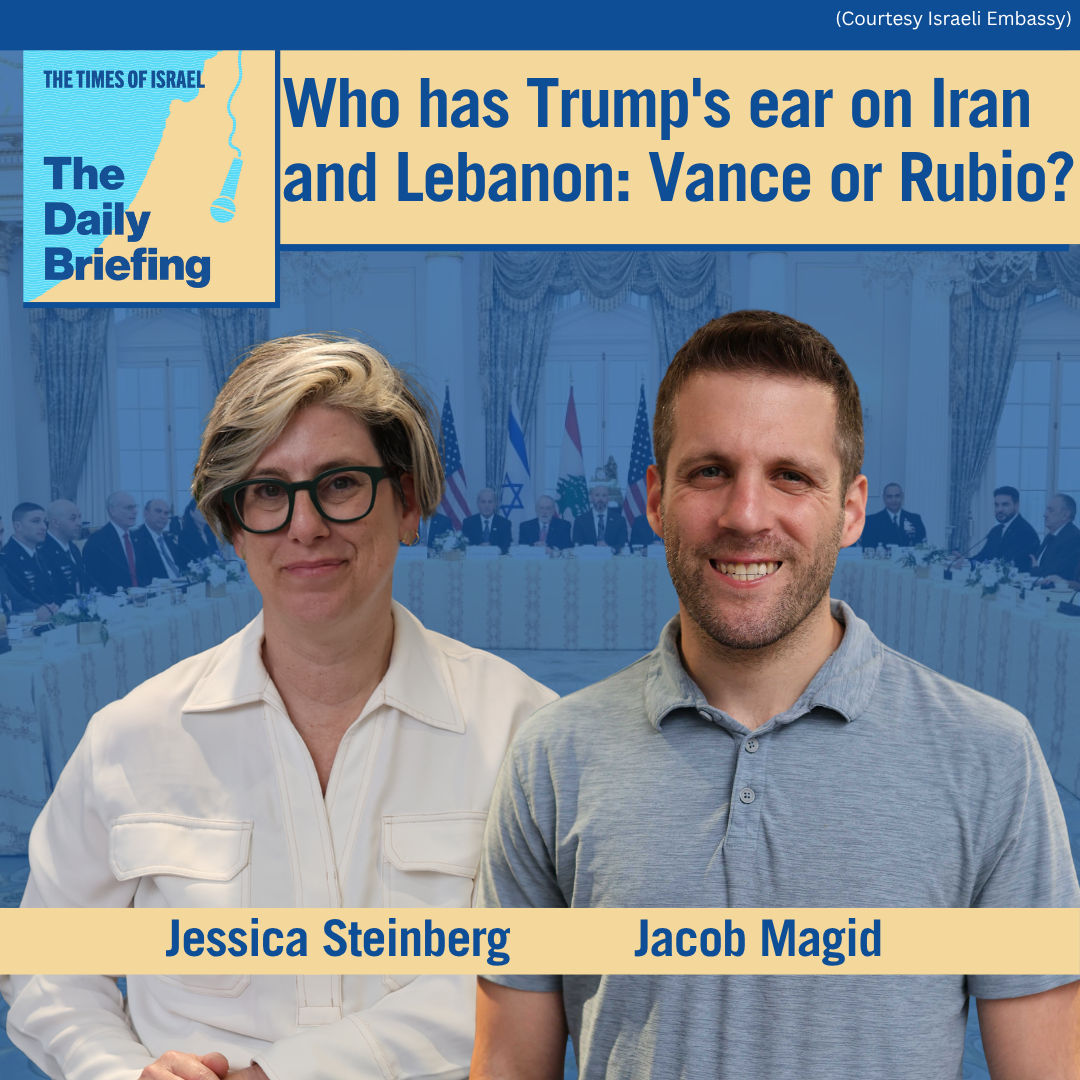 Who has Trump's ear on Iran and Lebanon: Vance or Rubio?