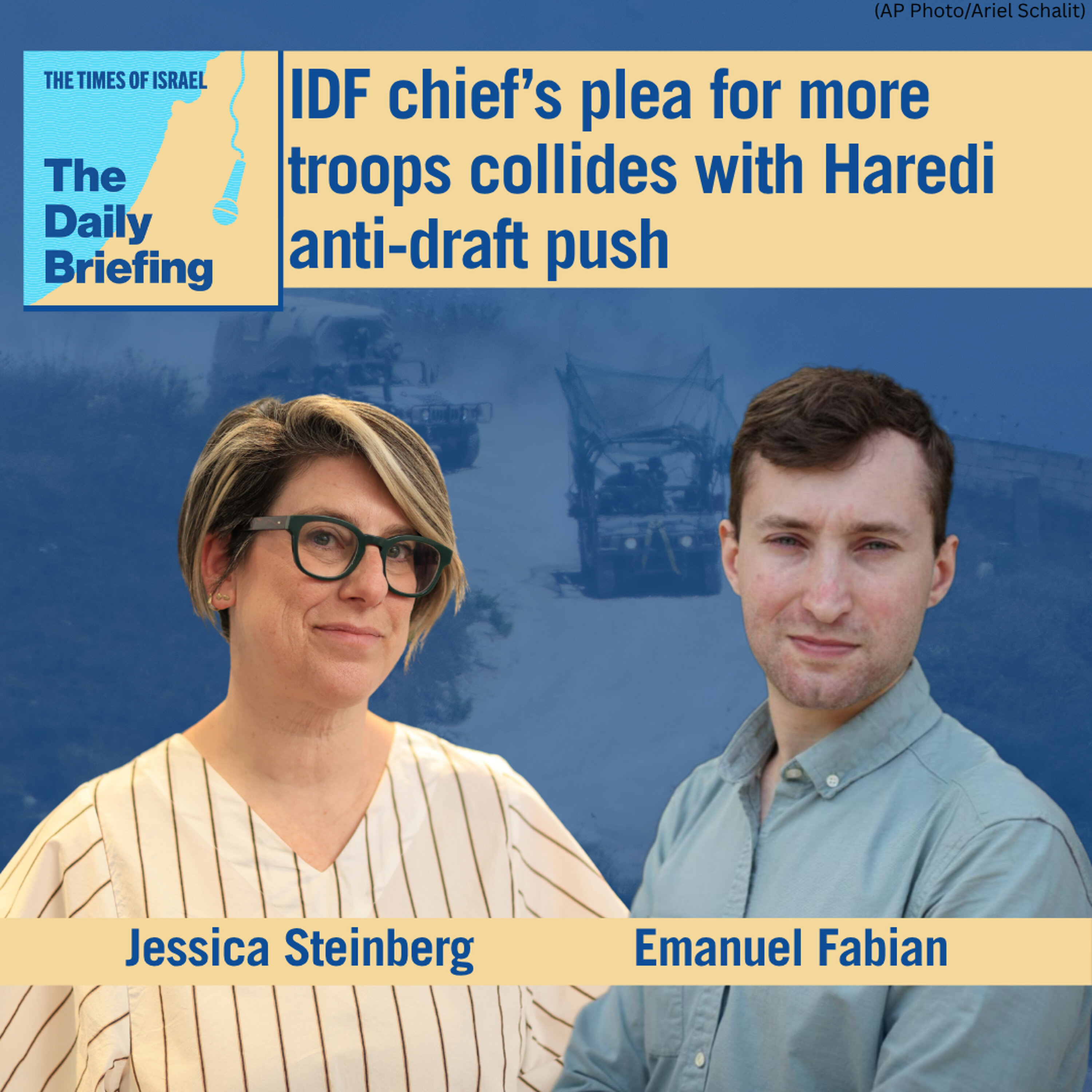 IDF chief’s plea for more troops collides with Haredi anti-draft push