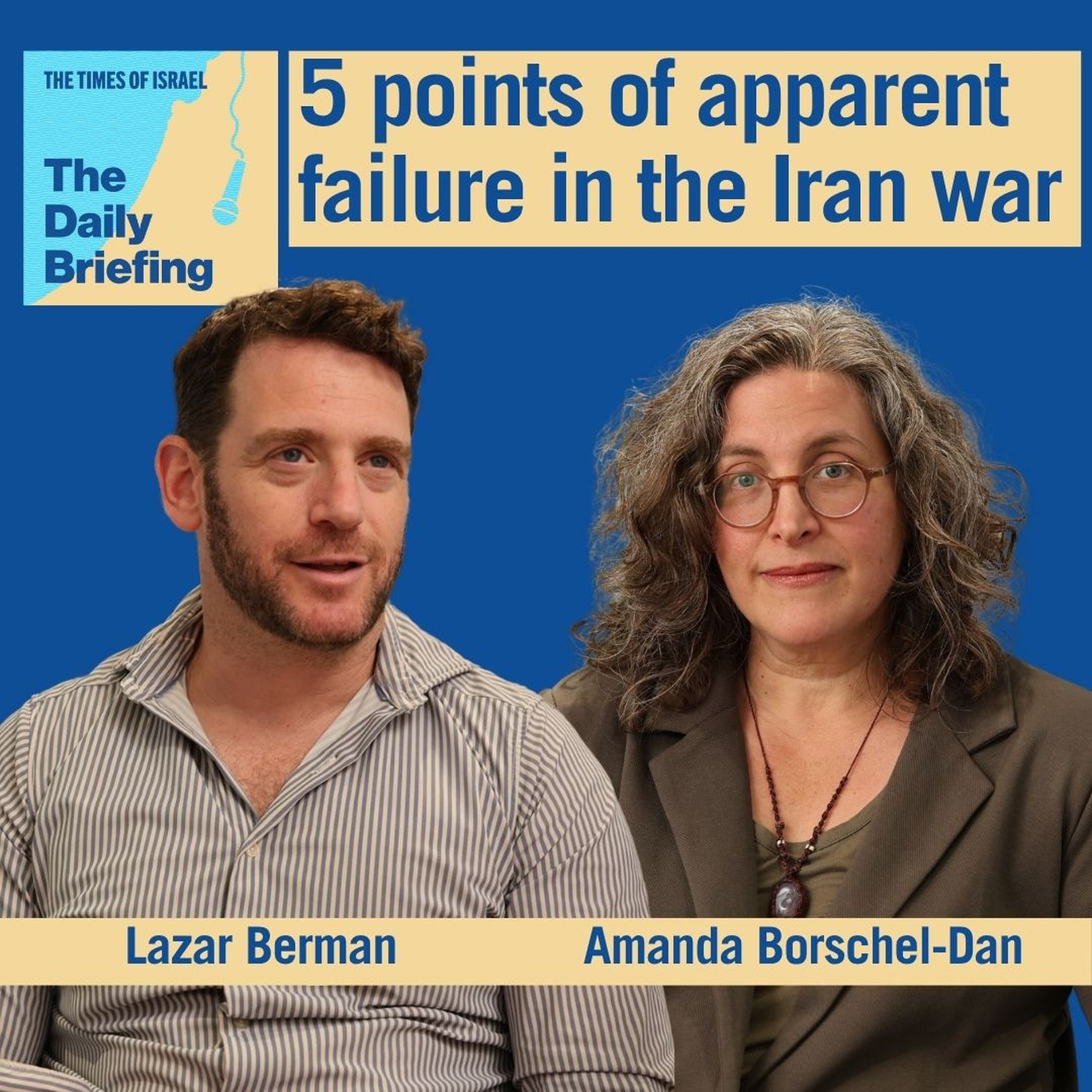 5 points of apparent failure in the Iran war episode artwork