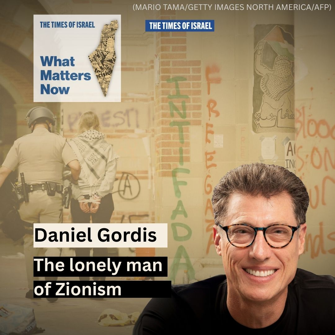 Day 715 - Daniel Gordis: The lonely man of Zionism