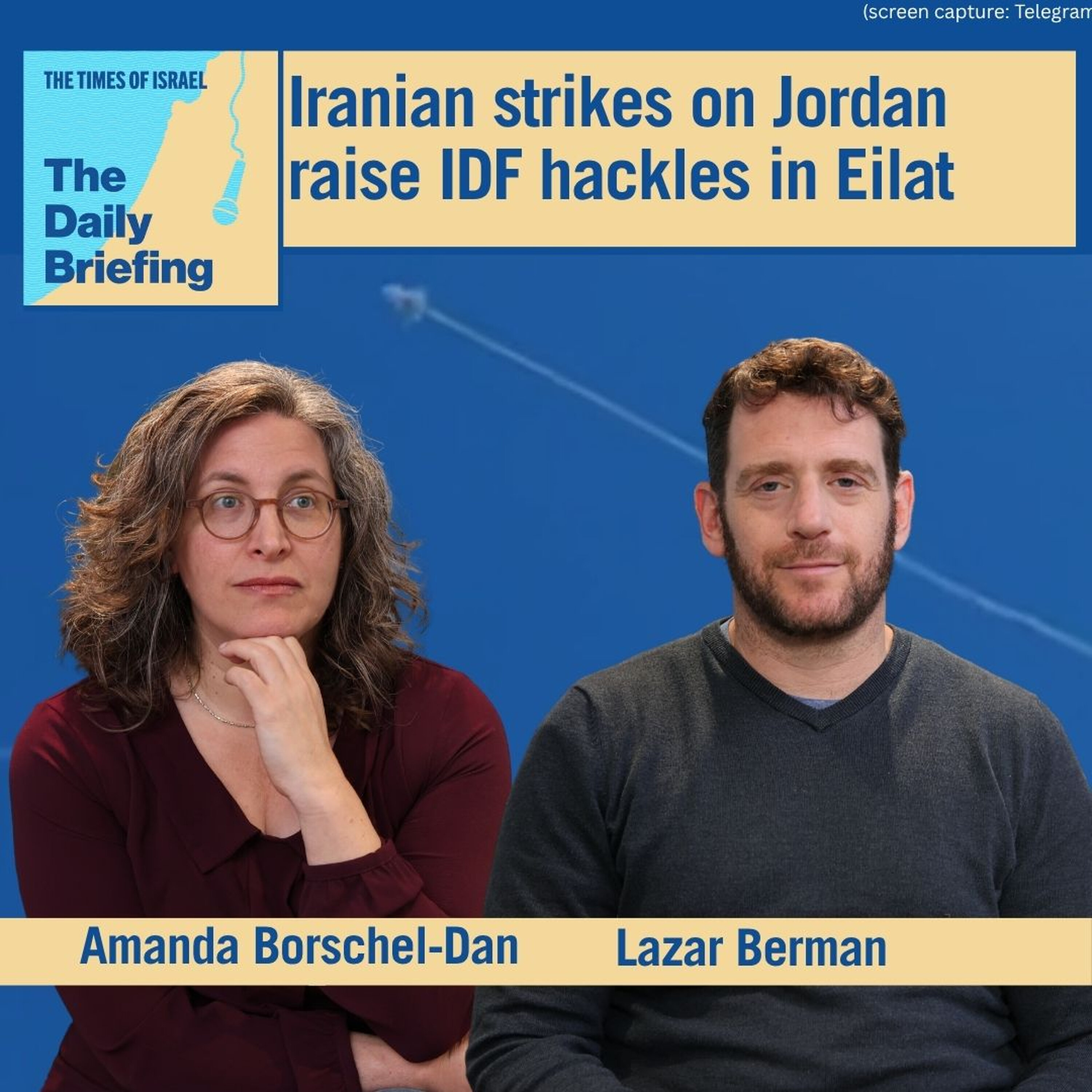 Iranian strikes on Jordan raise IDF hackles in Eilat