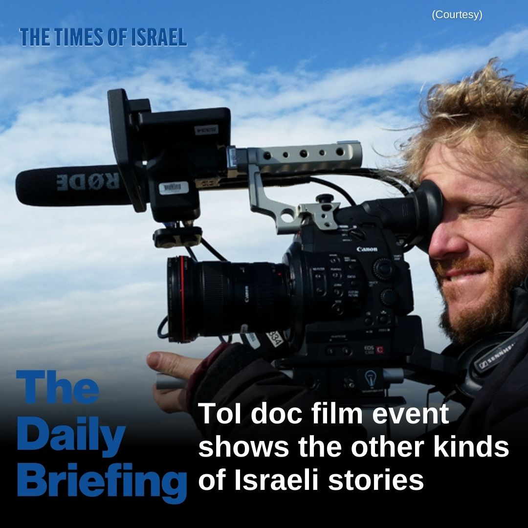 Day 719 - ToI doc film event shows the other kinds of Israeli stories