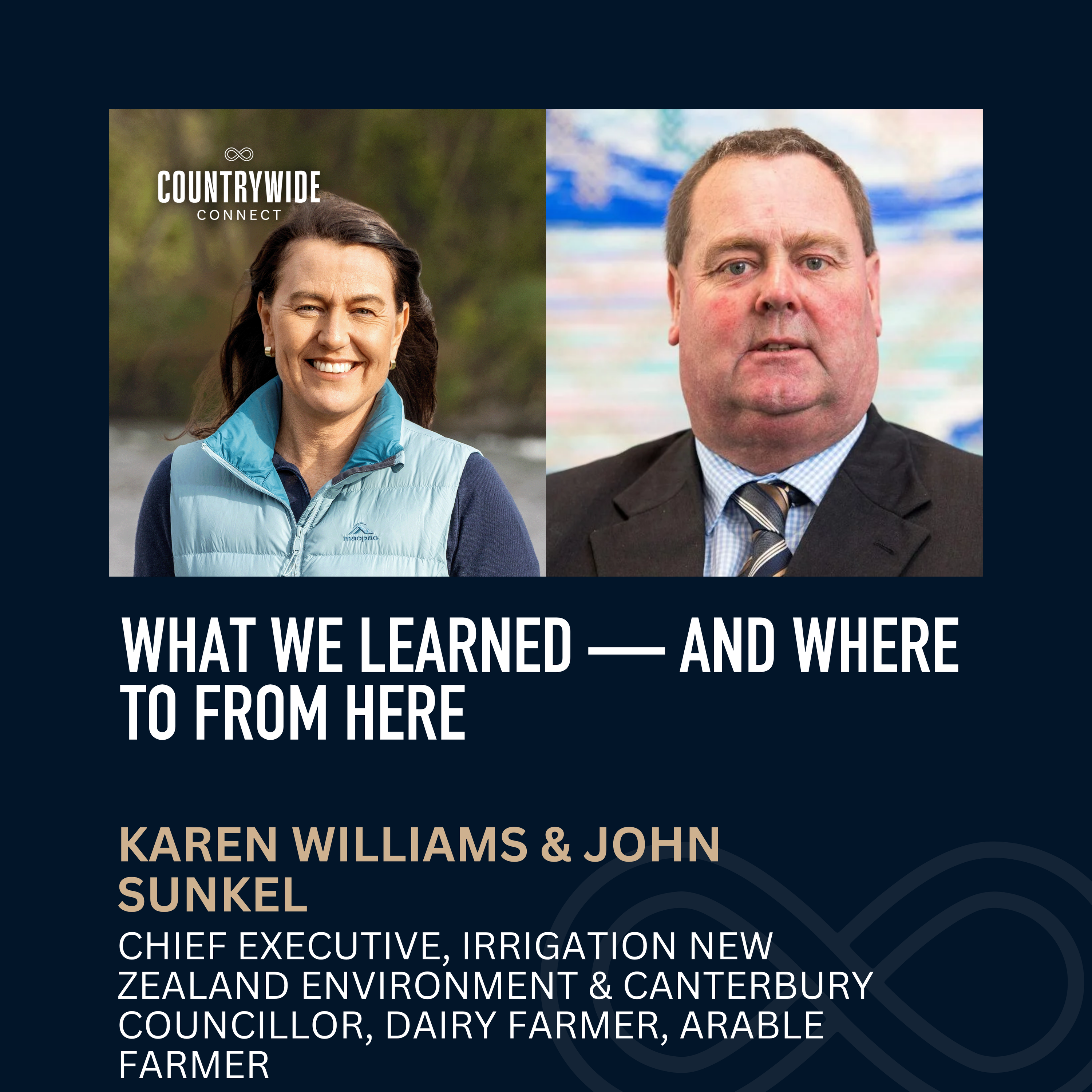 What we learned — And where to from here // Karen Williams & John Sunkel episode artwork