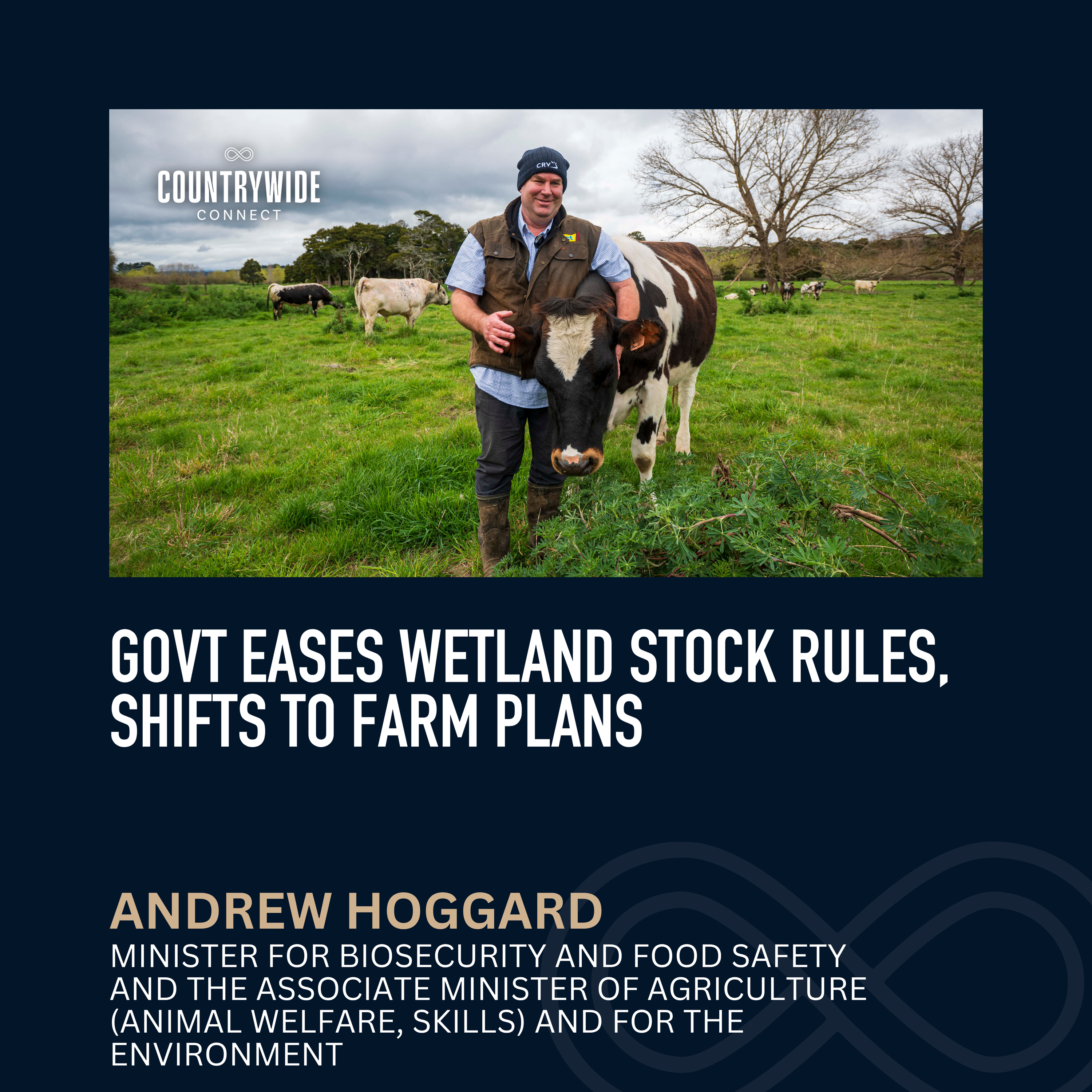 Andrew Hoggard - Govt eases wetland stock rules, shifts to farm plans episode artwork