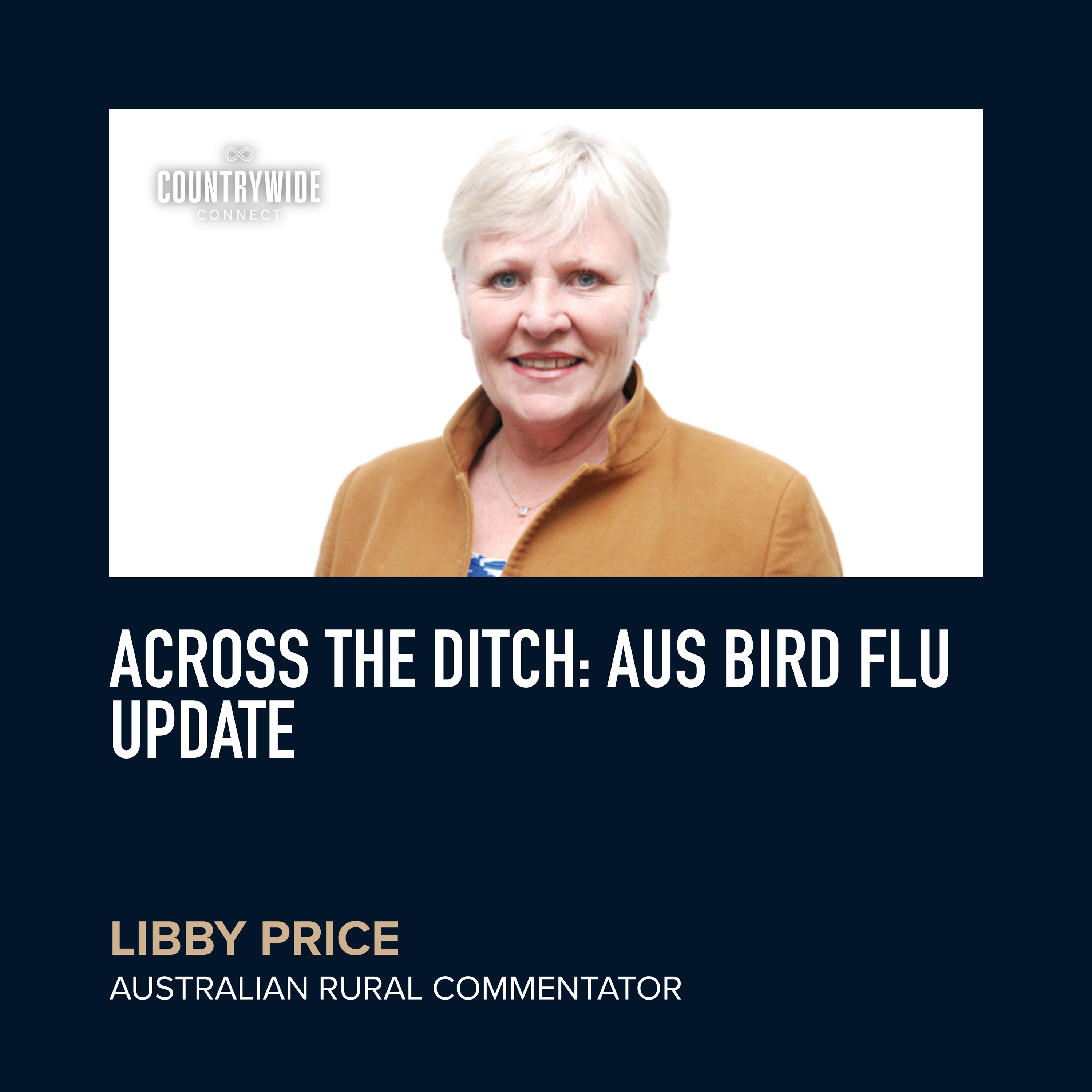 Libby Price - Across the ditch: Aus bird flu update episode artwork
