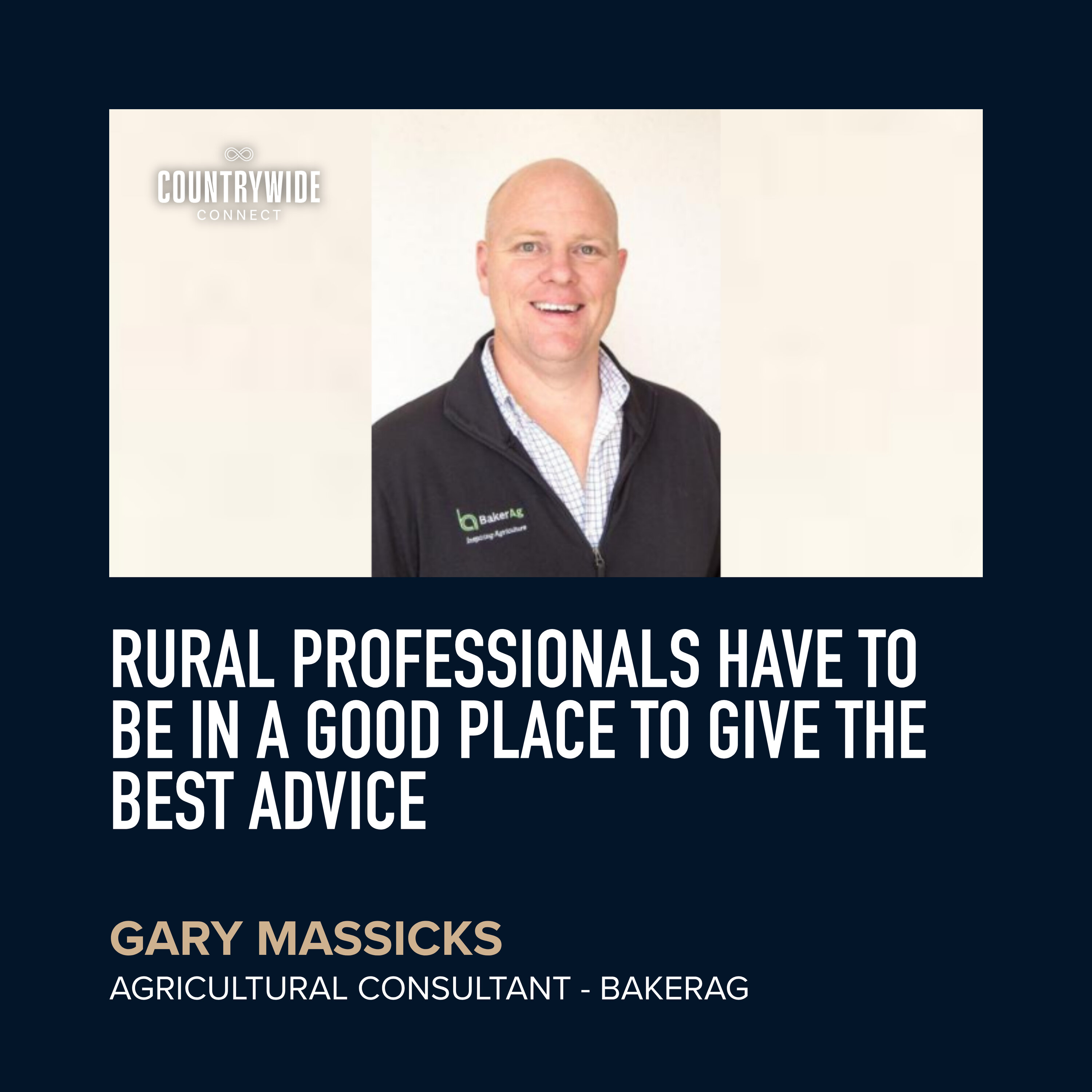 Gary Massicks - Rural Professionals have to be in a good place to give the best advice episode artwork