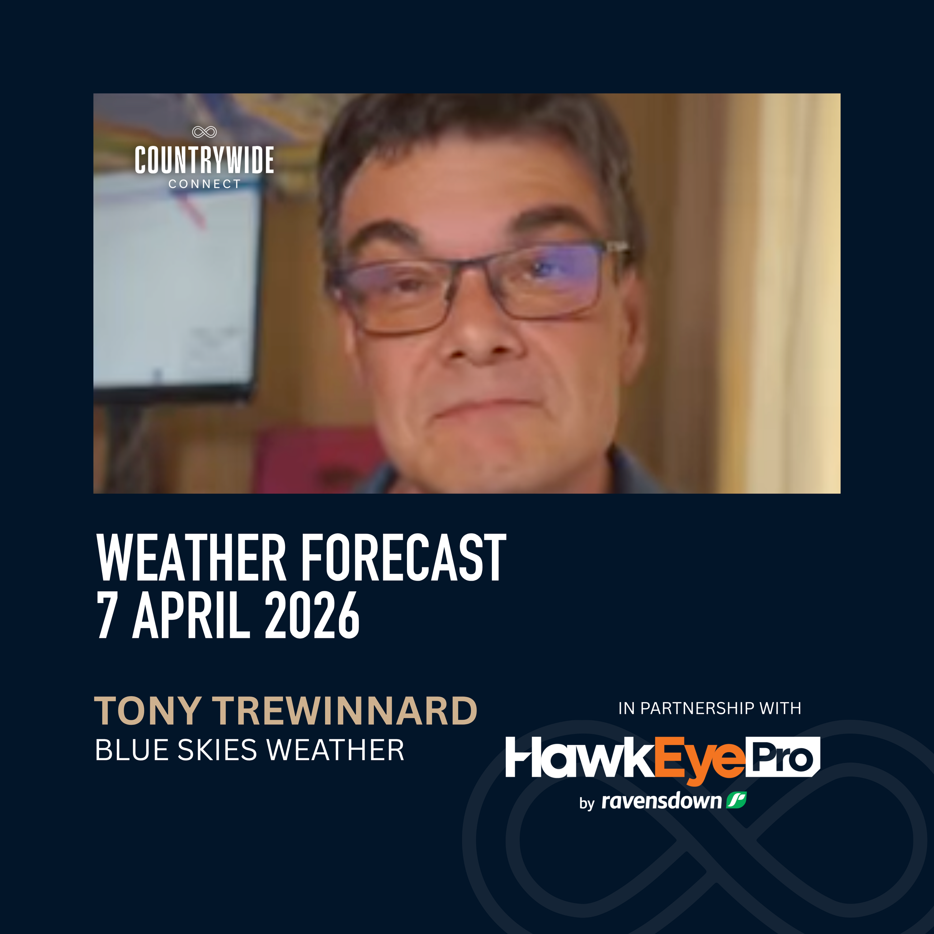 Weather Forecast - 7 April 2026 // Tony Trewinnard, Blue Skies Weather episode artwork