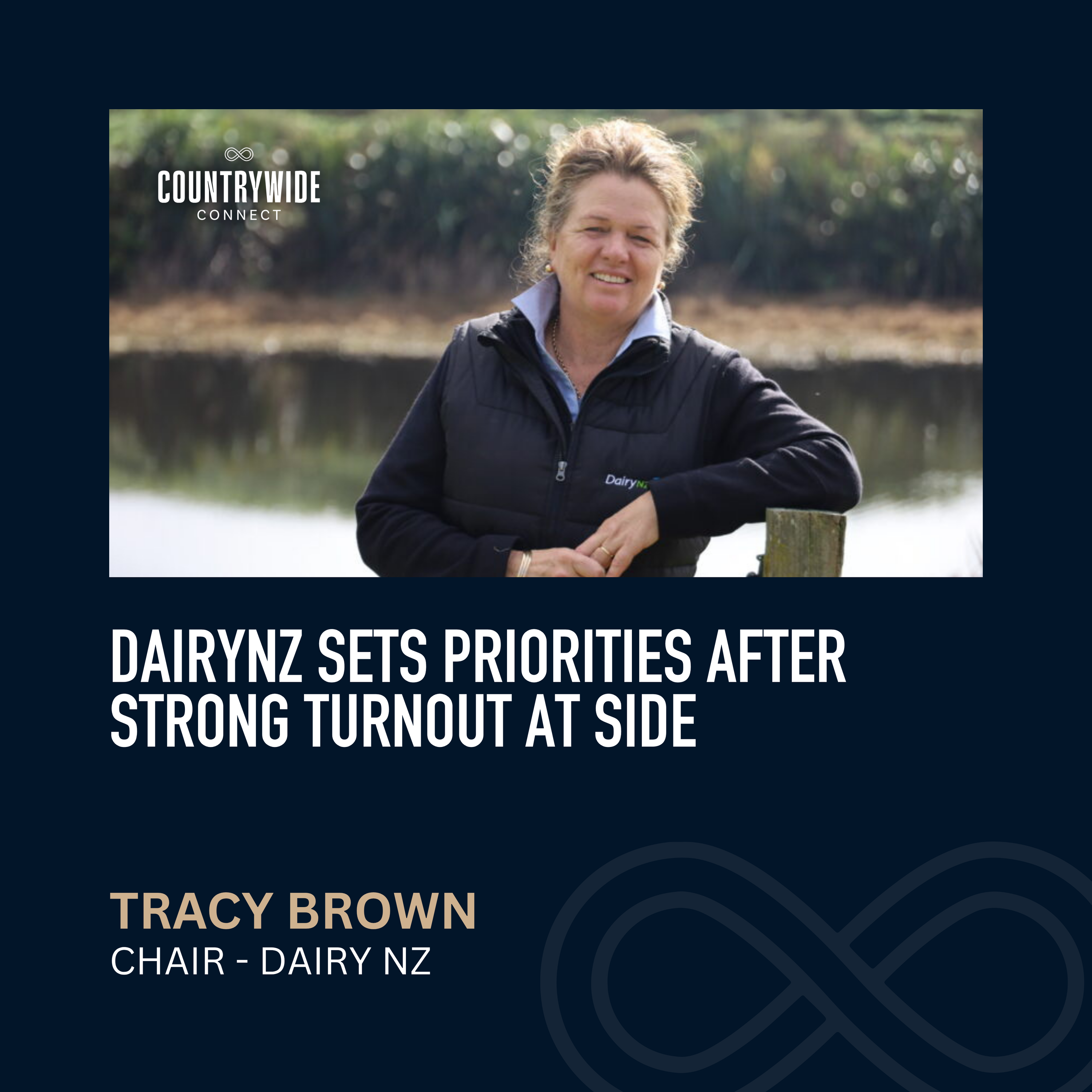DairyNZ sets priorities after strong turnout at SIDE // Tracy Brown - Chair, DairyNZ episode artwork