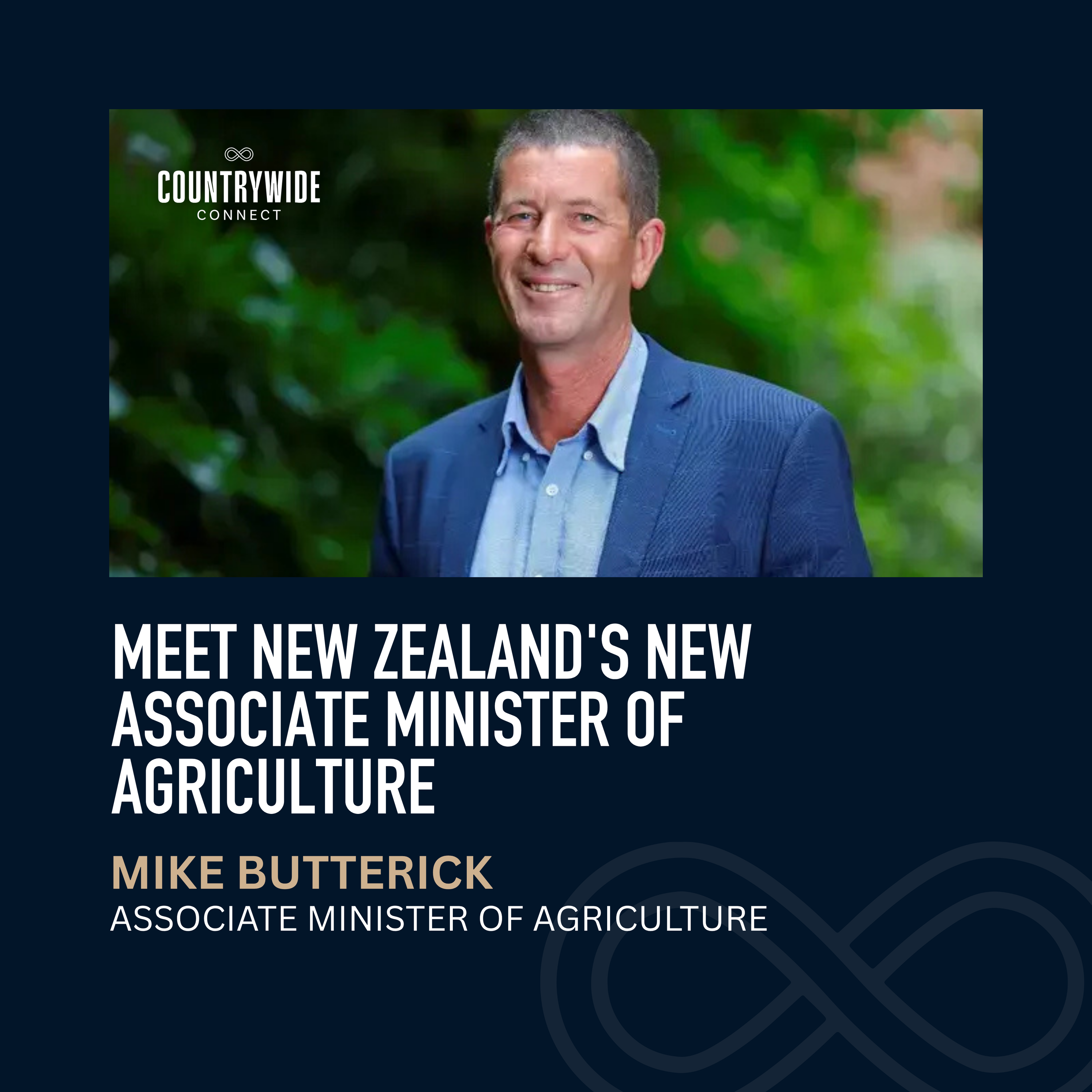 Meet NZ's new Associate Minister of Agriculture // Mike Butterick, Associate Minister of Agriculture episode artwork