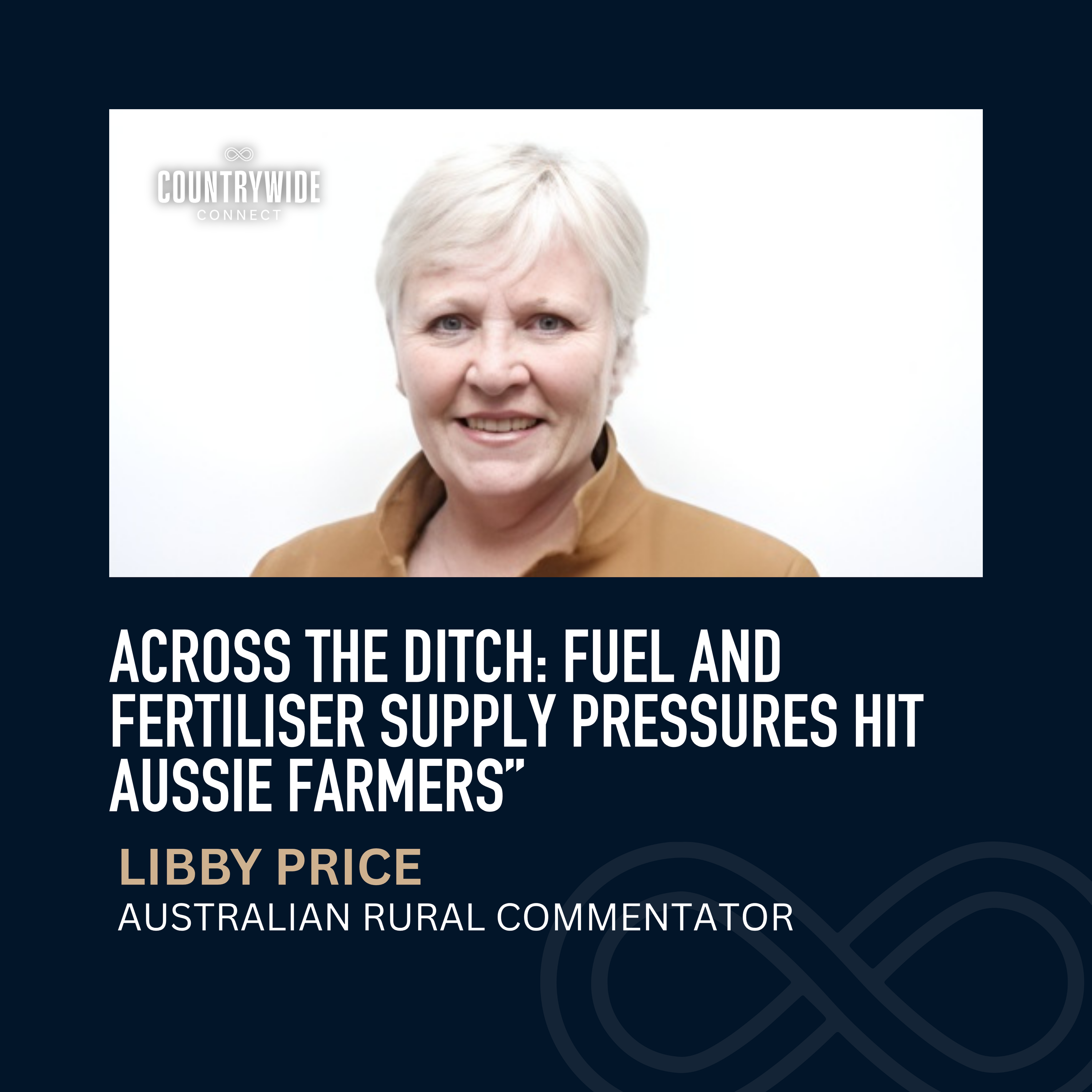 Libby Price - Across the ditch: Fuel and fertiliser supply pressures hit Aussie farmers episode artwork