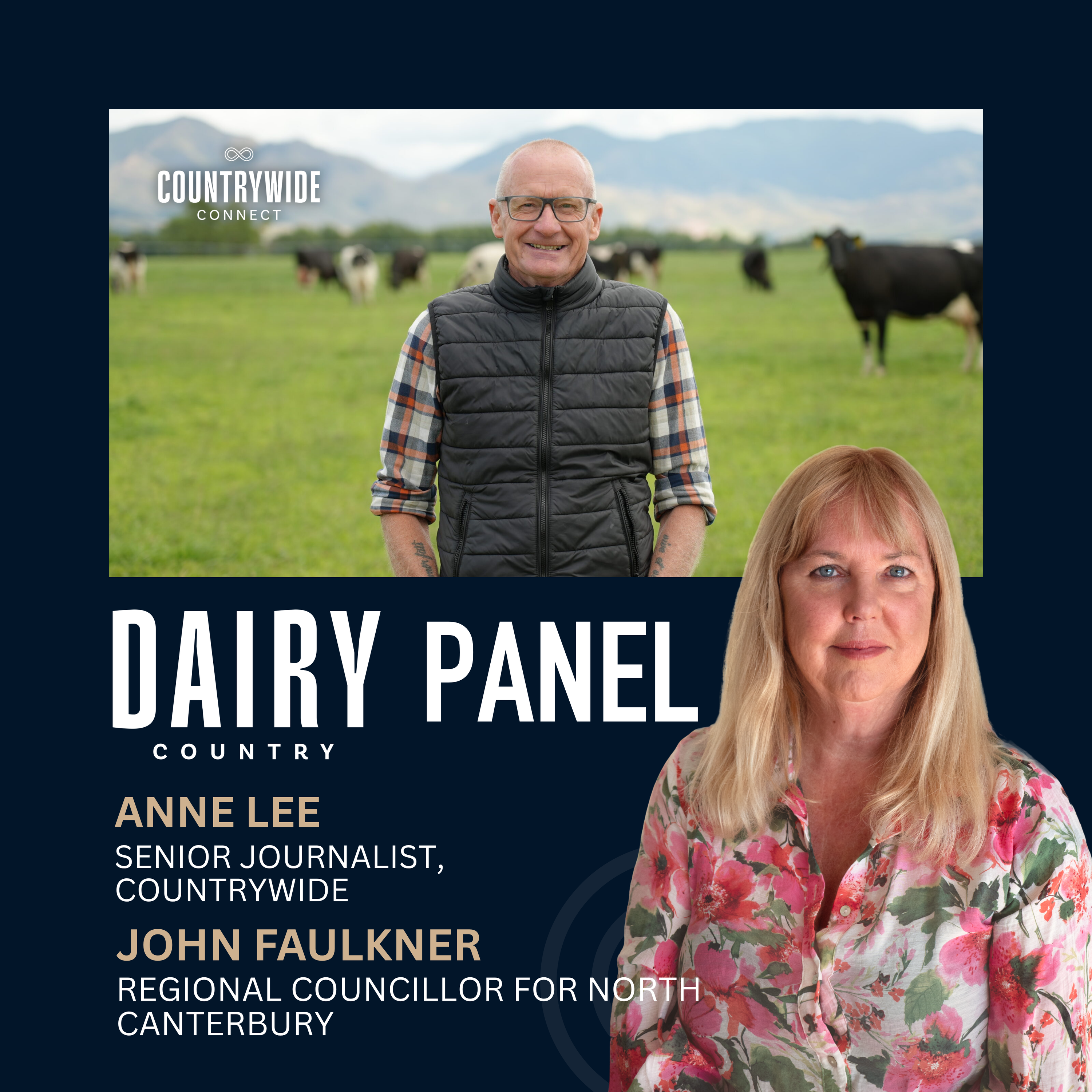 Dairy policy, water and growth // John Faulkner, Regional councillor for North Canterbury episode artwork