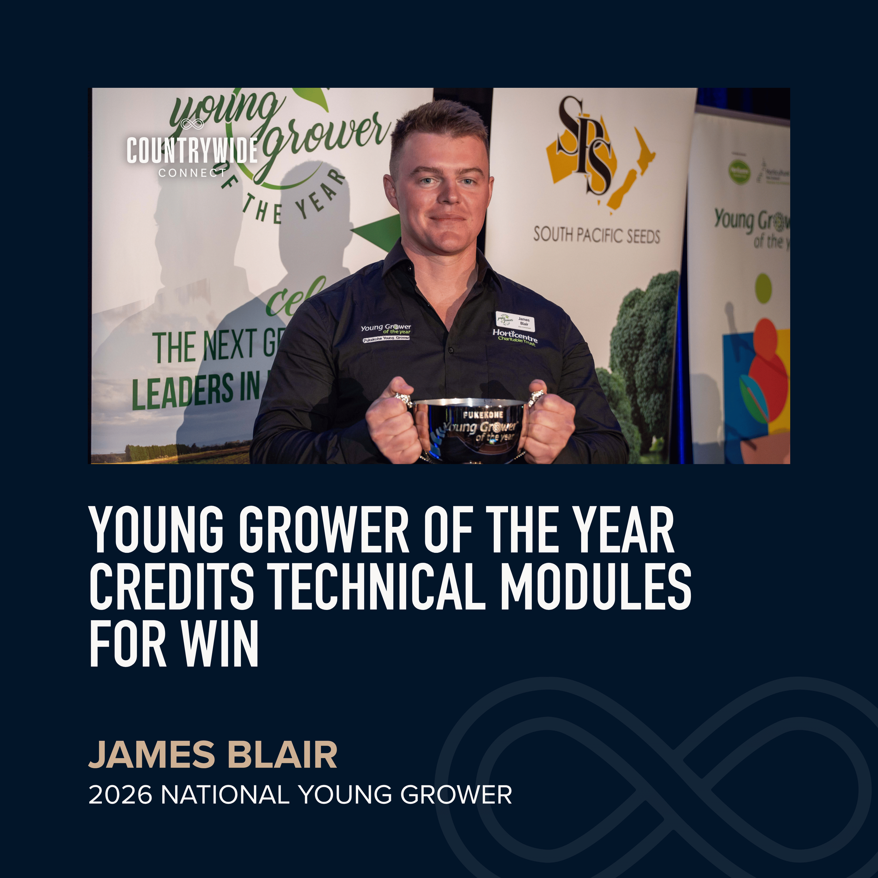 James Blair - Young Grower of the Year credits technical modules for win episode artwork