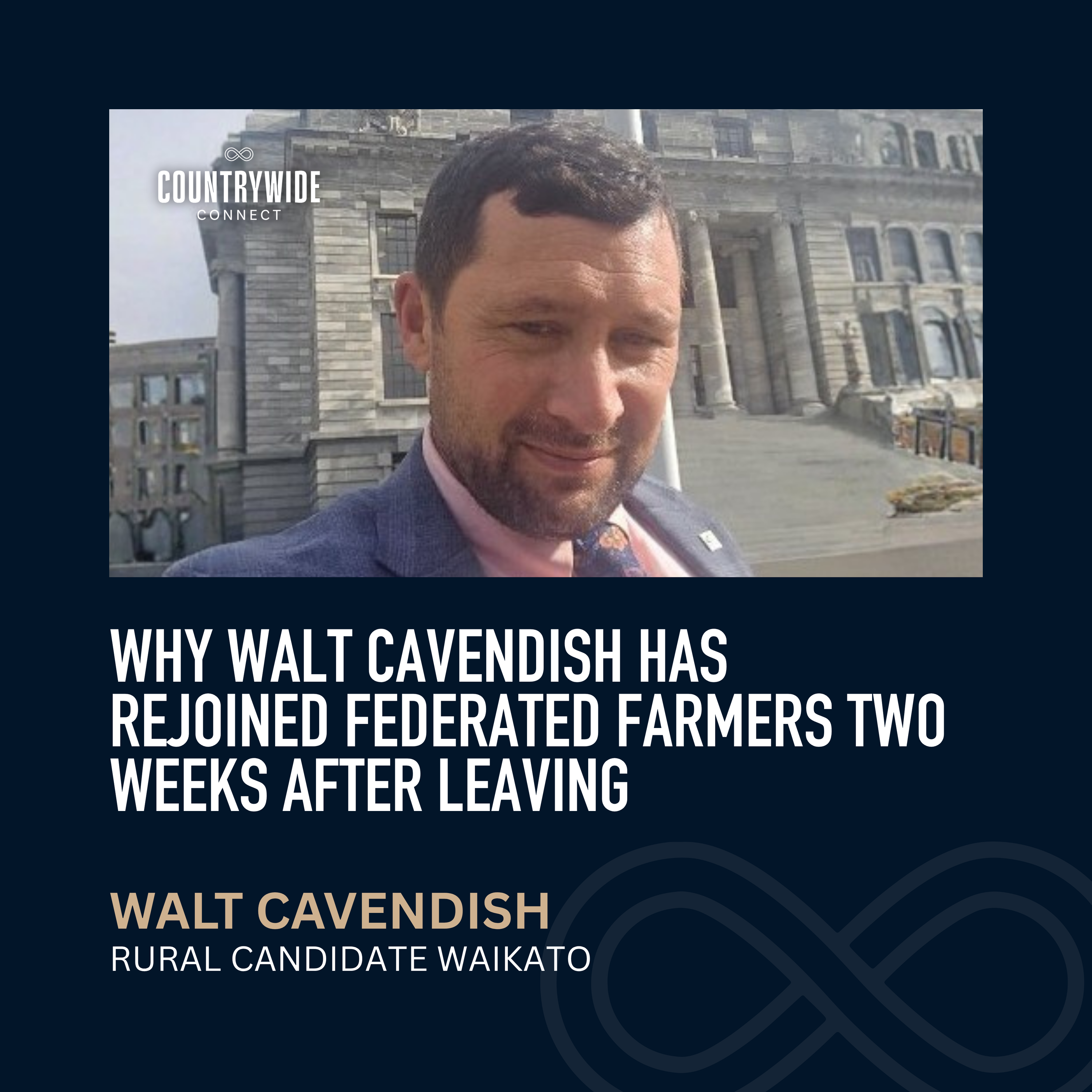 Why Walt Cavendish has rejoined Federated Farmers two weeks after leaving // Walt Cavendish, Rural Candidate Waikato episode artwork