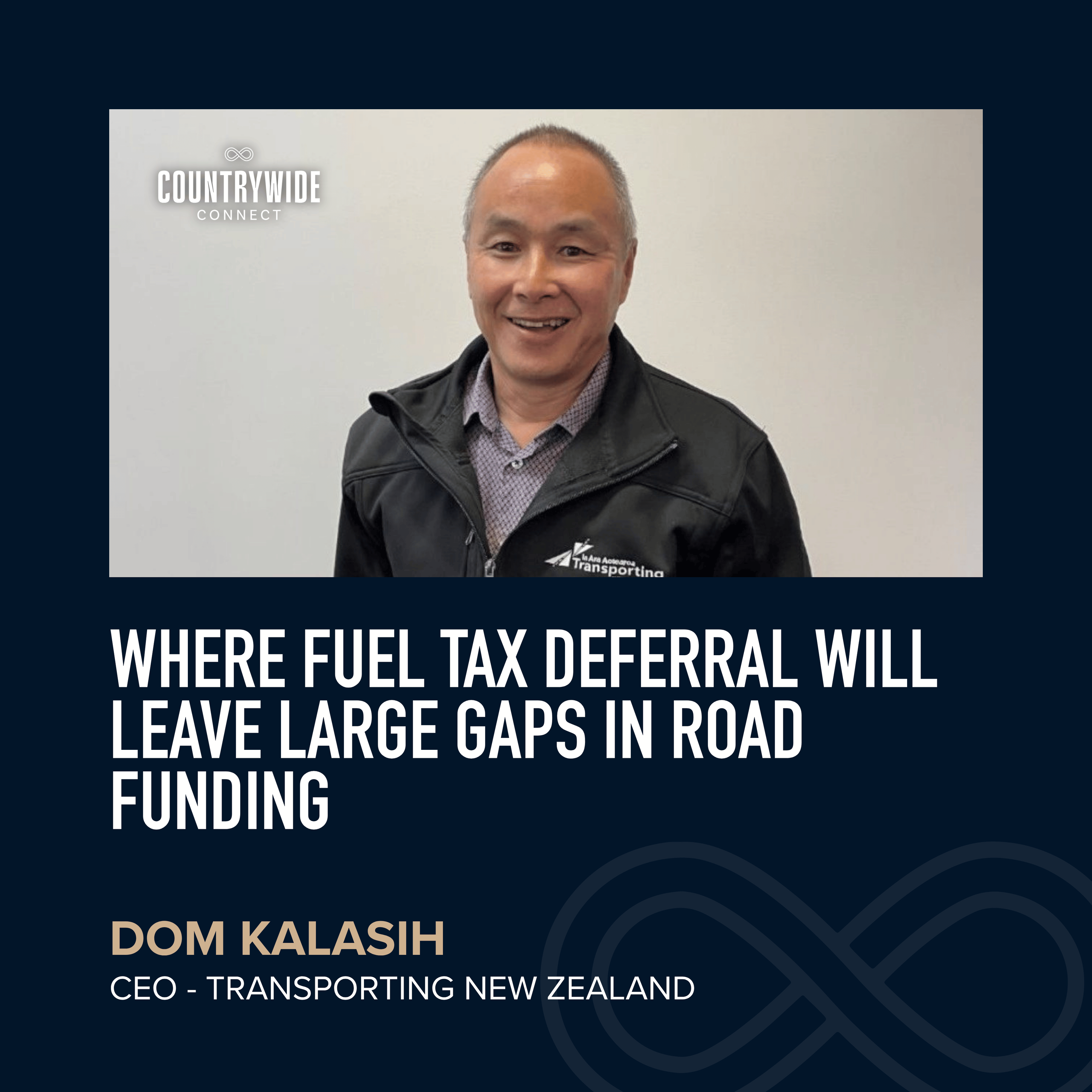 Dom Kalasih - Where fuel tax deferral will leave large gaps in road funding episode artwork