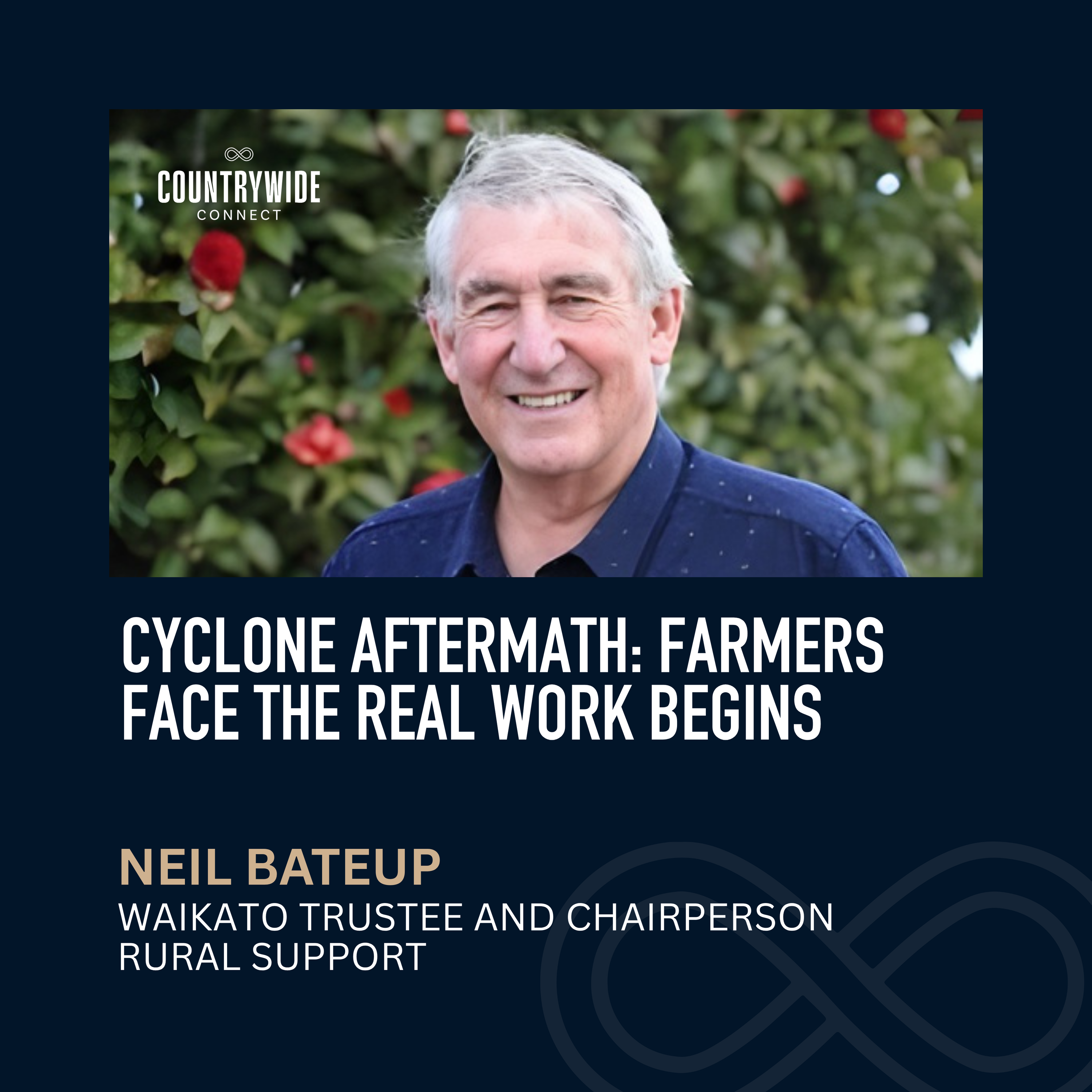 Cyclone Aftermath: Farmers face the real work begins // Neil Bateup, Waikato Trustee and Chairperson, Rural Support episode artwork