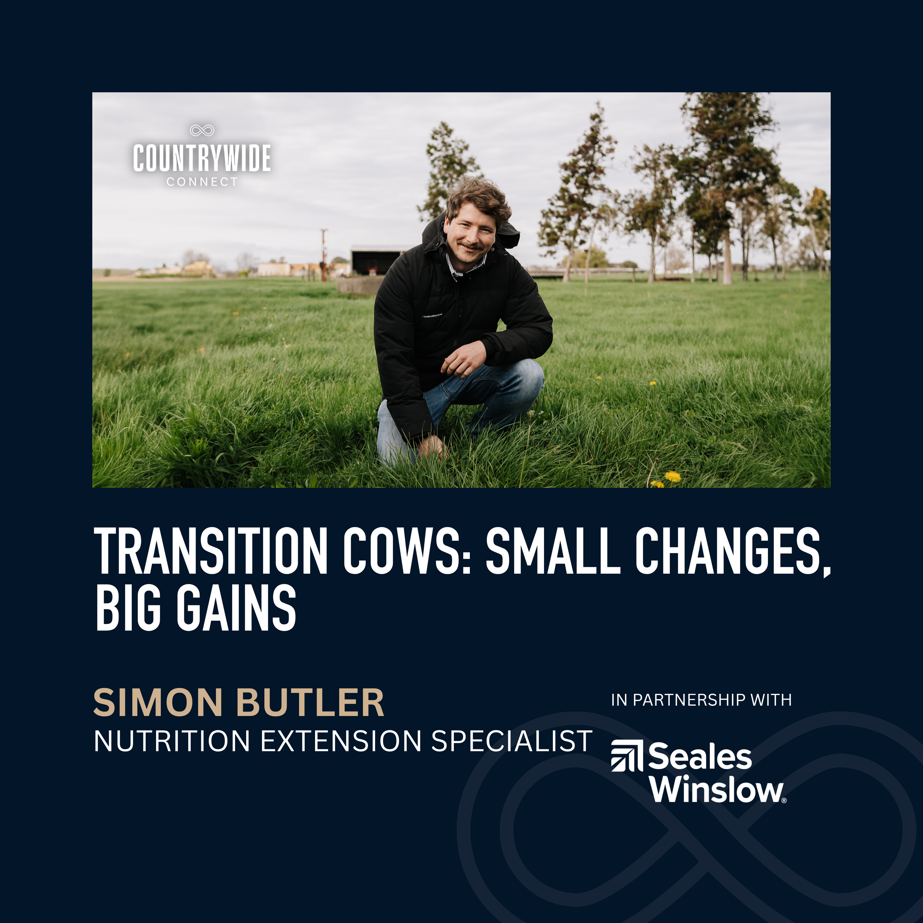 Transition cows: Small changes, big gains // Simon Butler, Nutrition Extension Specialist, Seales Winslow episode artwork