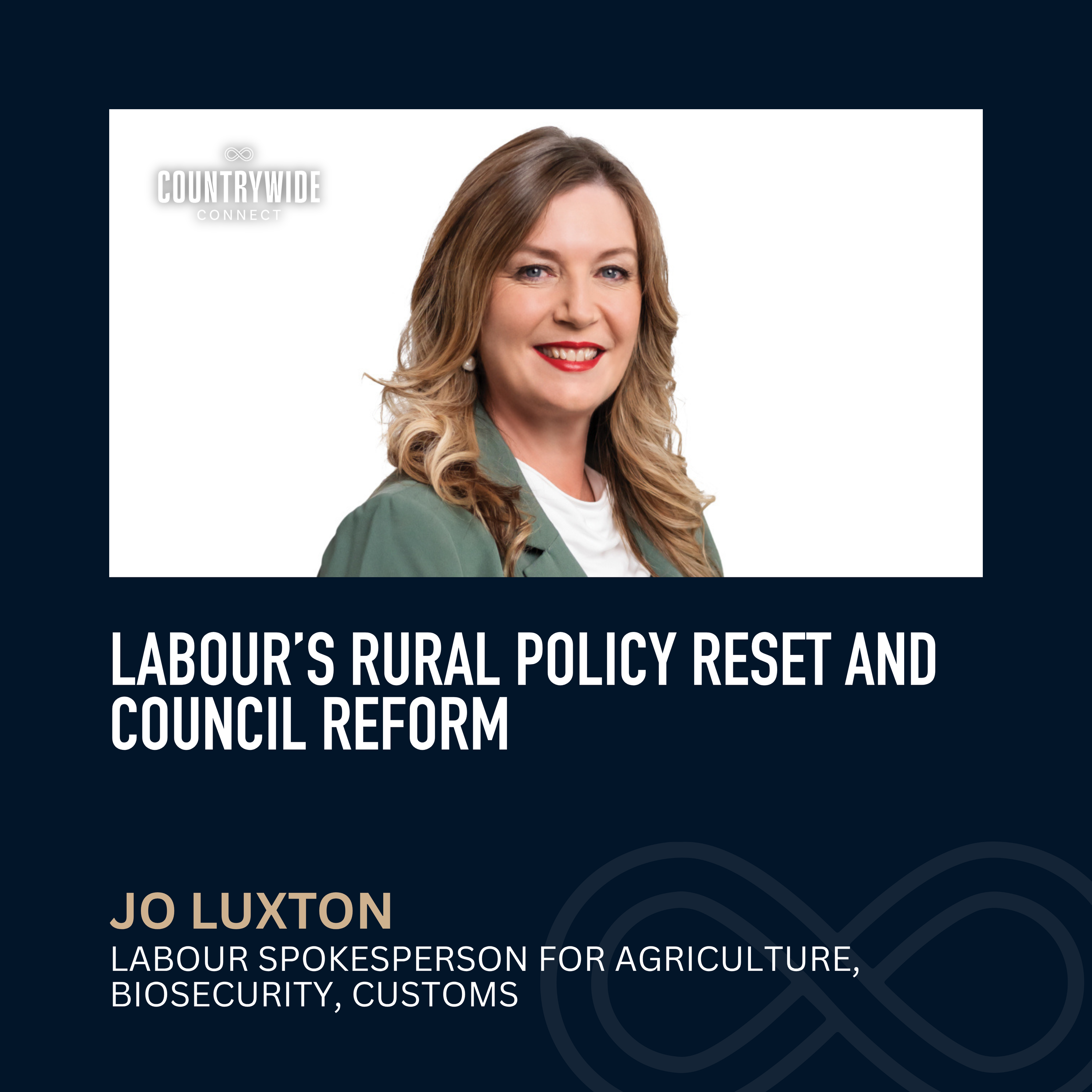 Labour’s rural policy reset and council reform // Jo Luxton, Labour Spokesperson for Agriculture, Biosecurity, Customs episode artwork