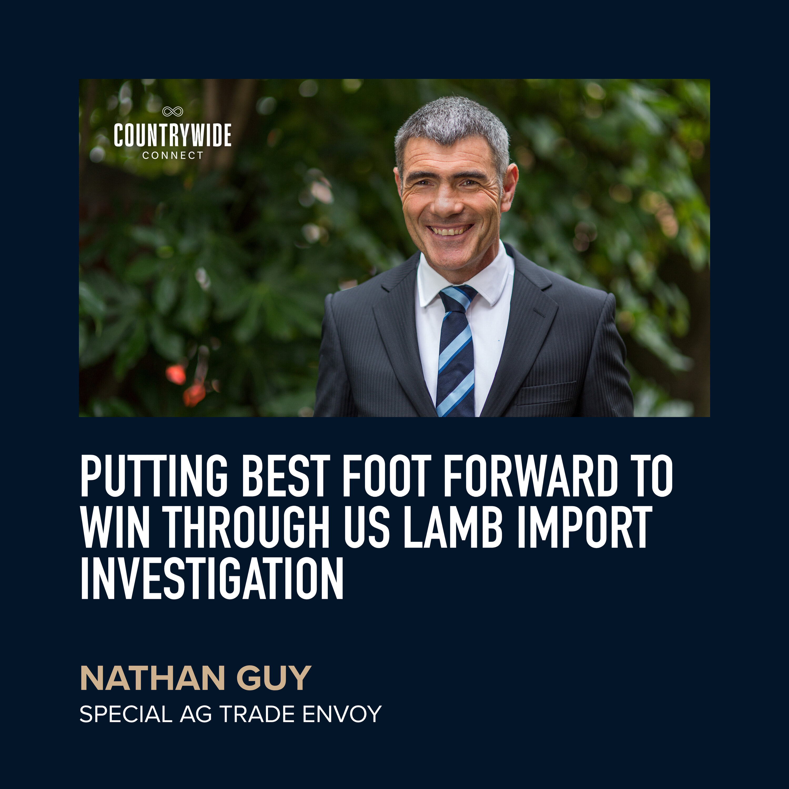 Nathan Guy - Putting best foot forward to win through US lamb investigation episode artwork