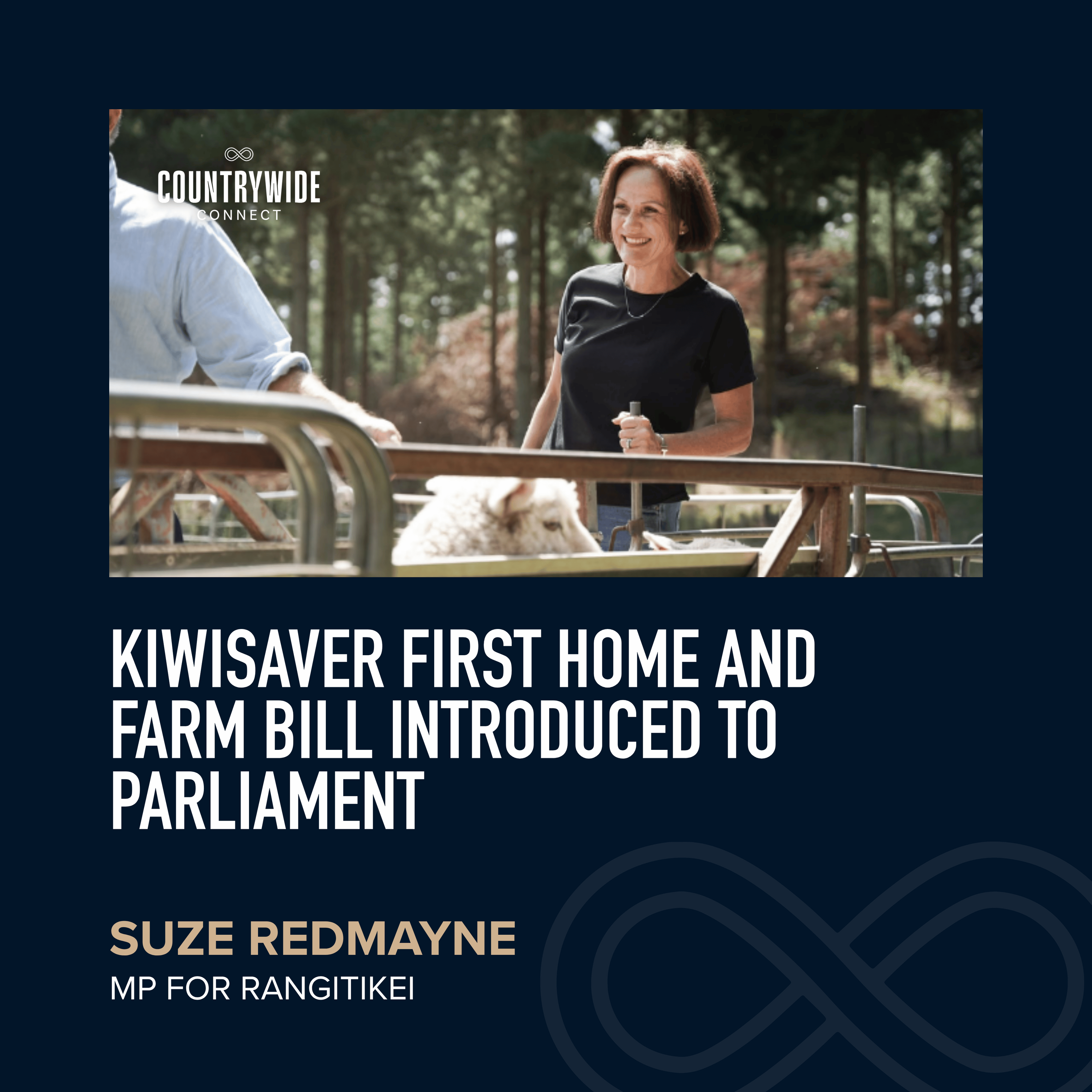 Suze Redmayne - KiwiSaver first home and farm bill introduced to Parliament episode artwork