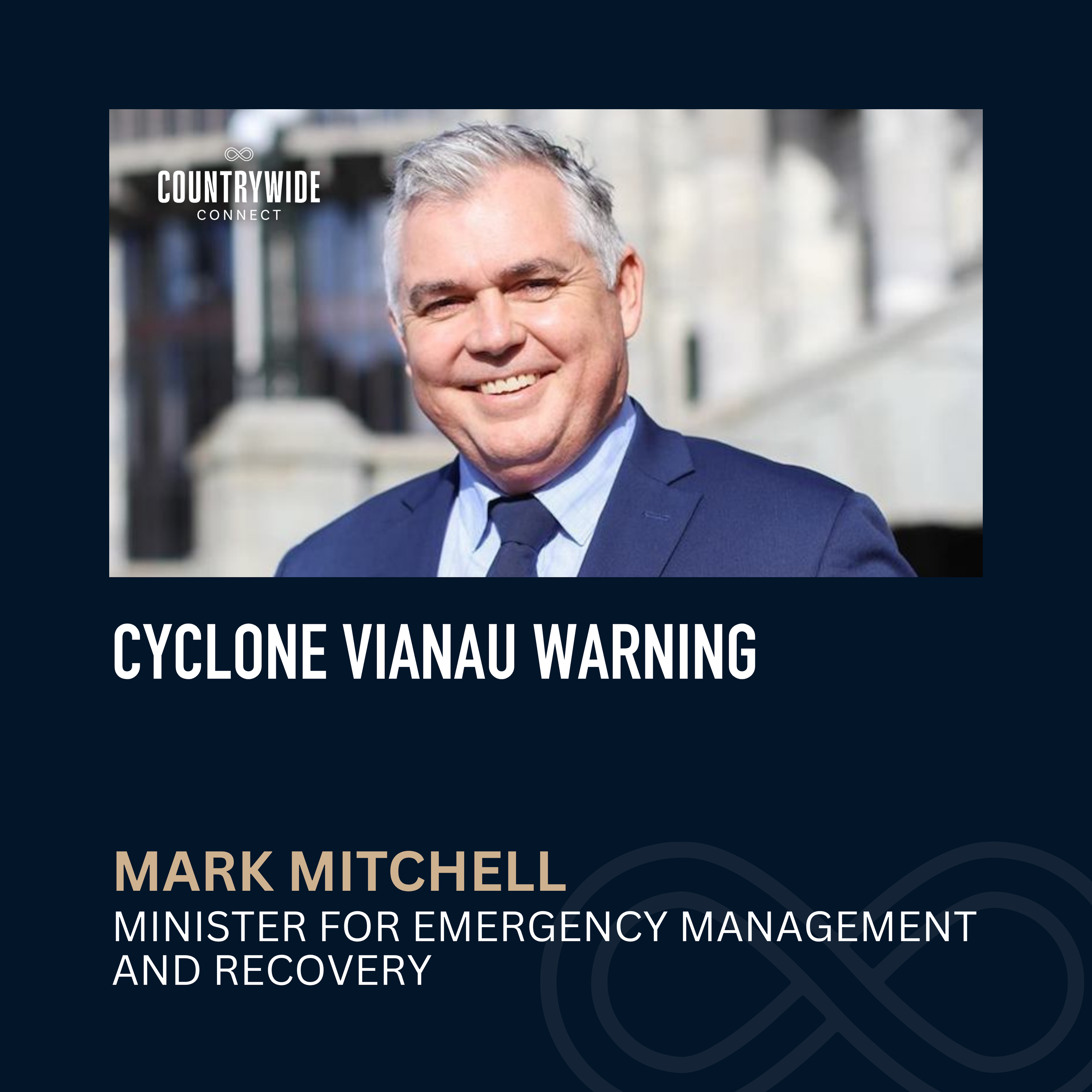 Cyclone Vianau Warning // Mark Mitchell, Minister for Emergency Management and Recovery, National Party episode artwork