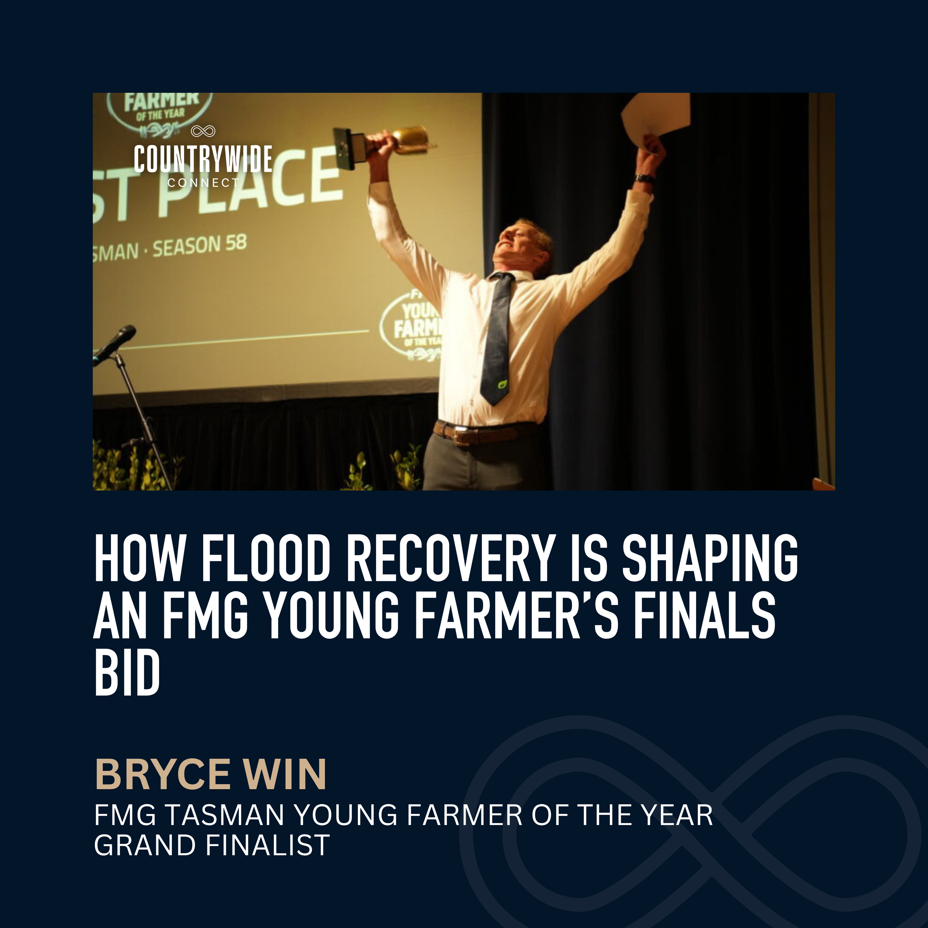 Bryce Win - How flood recovery is shaping Tasman Young Farmer’s finals bid episode artwork
