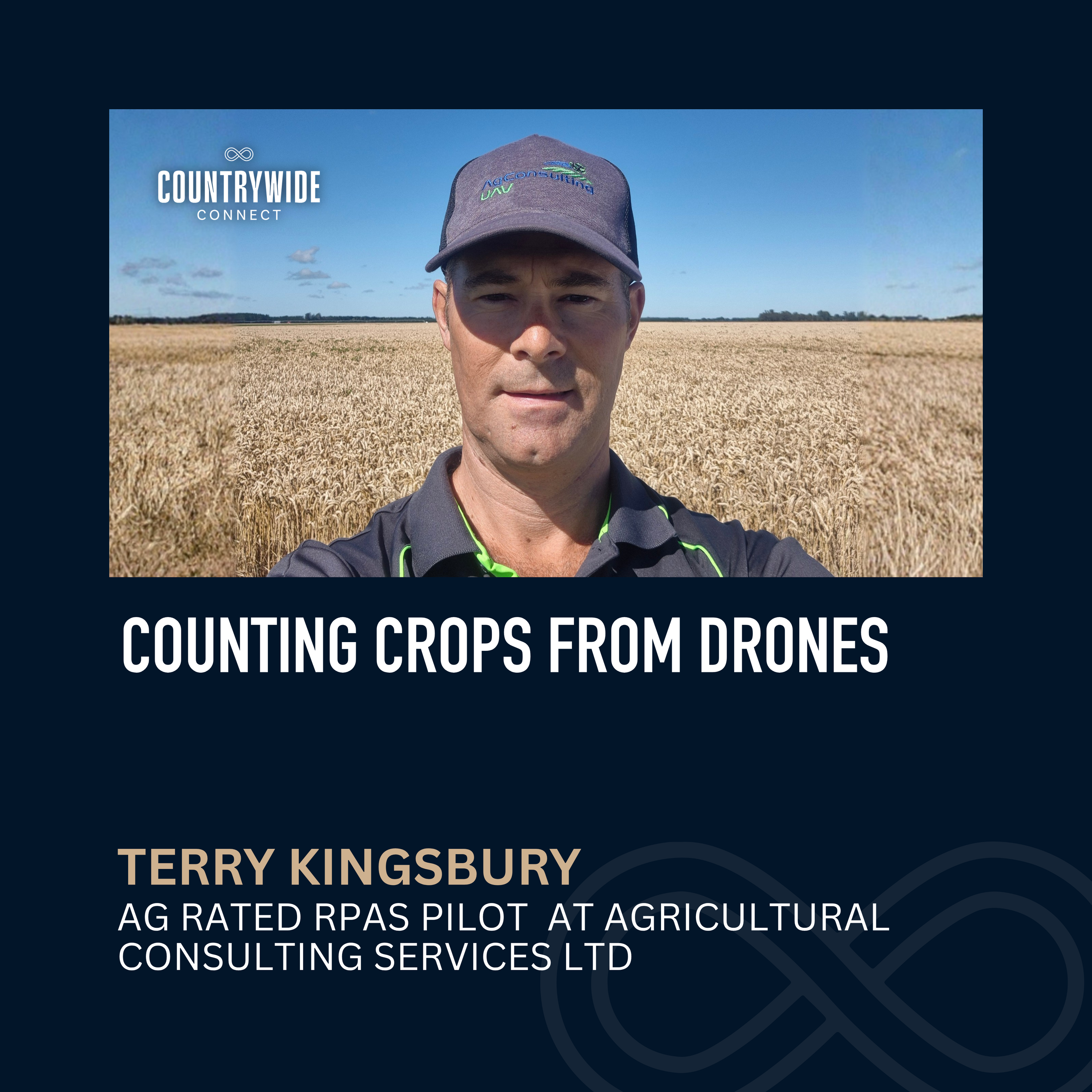 Country crops from drones // Terry Kingsbury, Ag Rated RPAS Pilot, Agricultural Consulting Services Ltd episode artwork