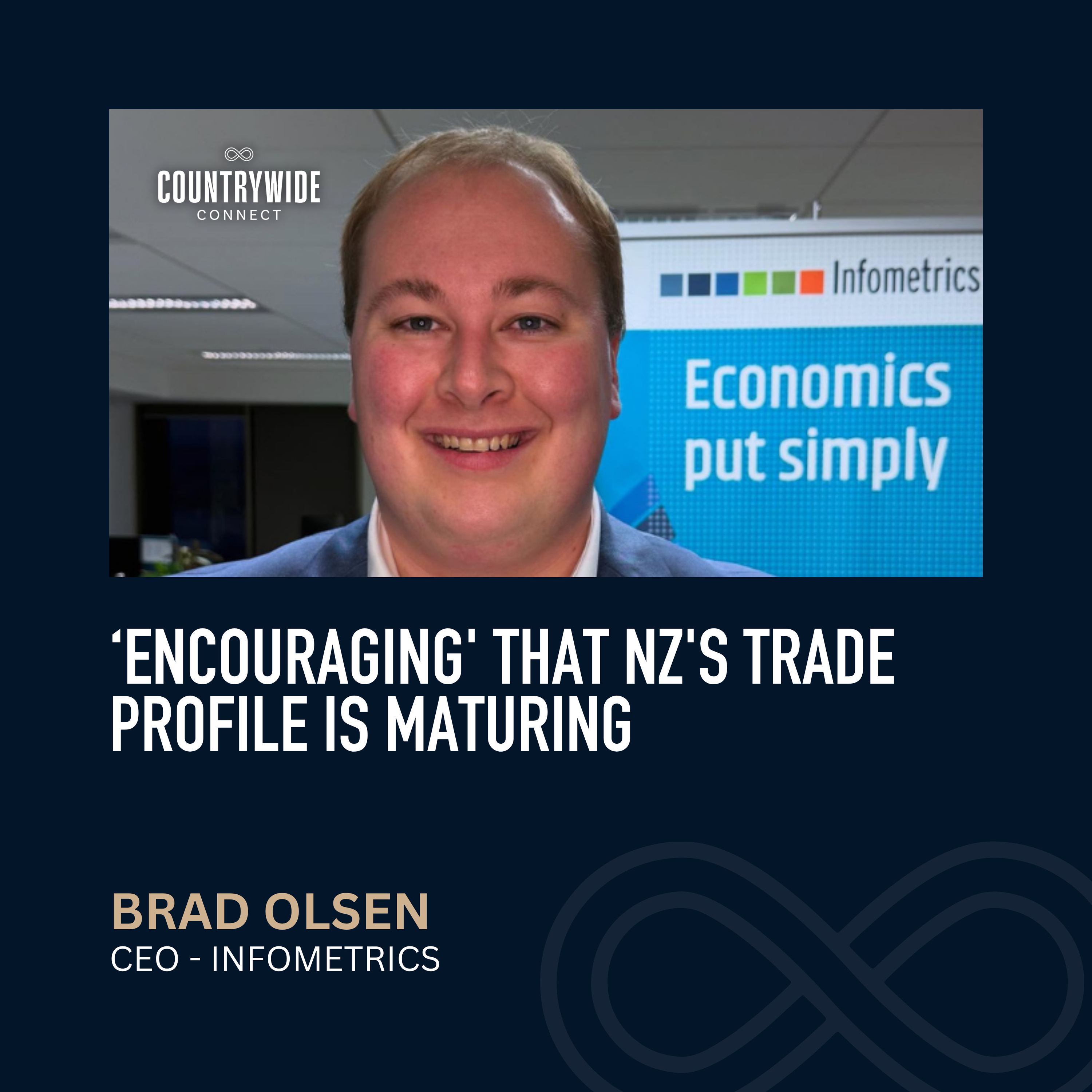 Brad Olsen - 'Encouraging' that NZ's trade profile is maturing episode artwork