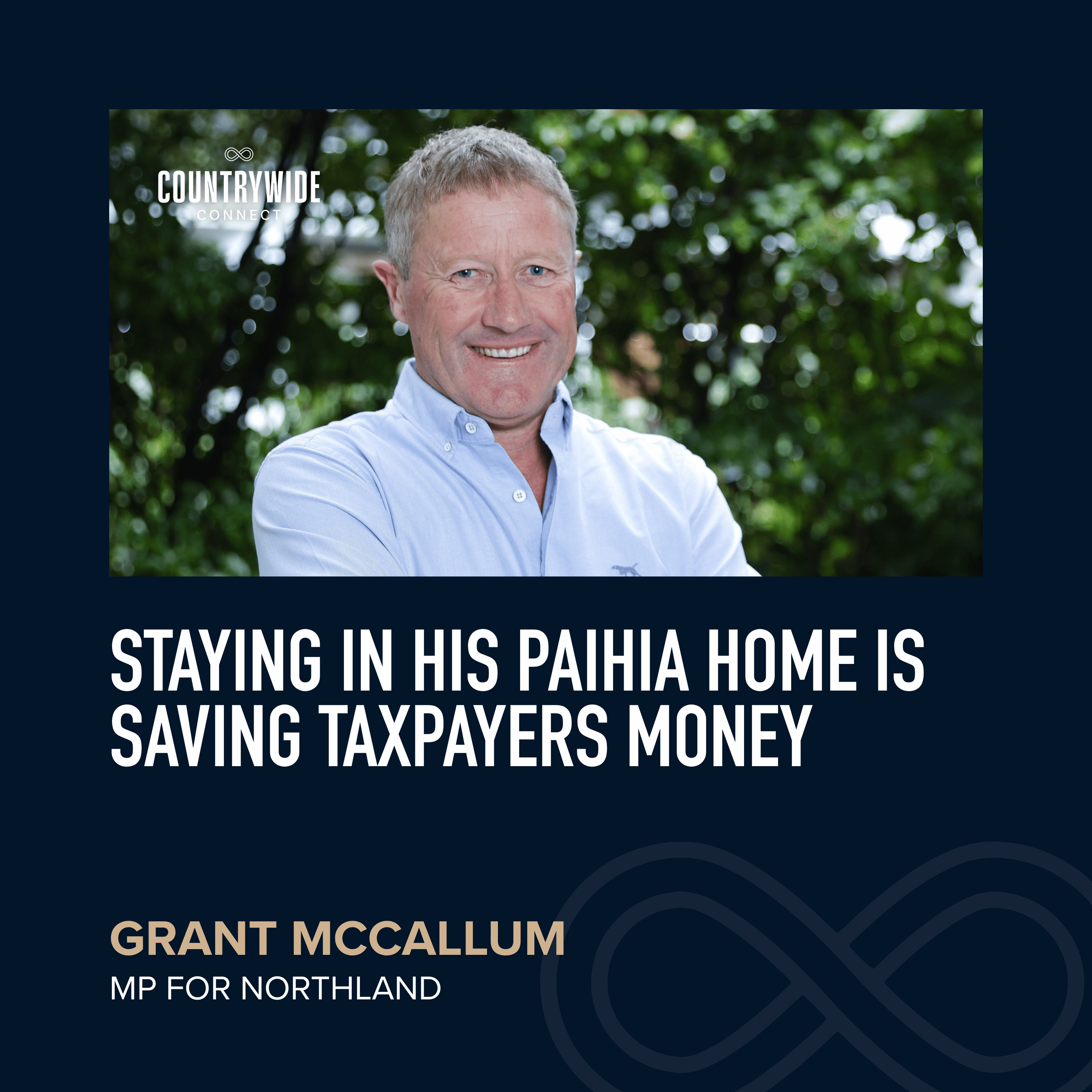 Grant McCallum - Staying in his Paihia home is saving taxpayers money episode artwork