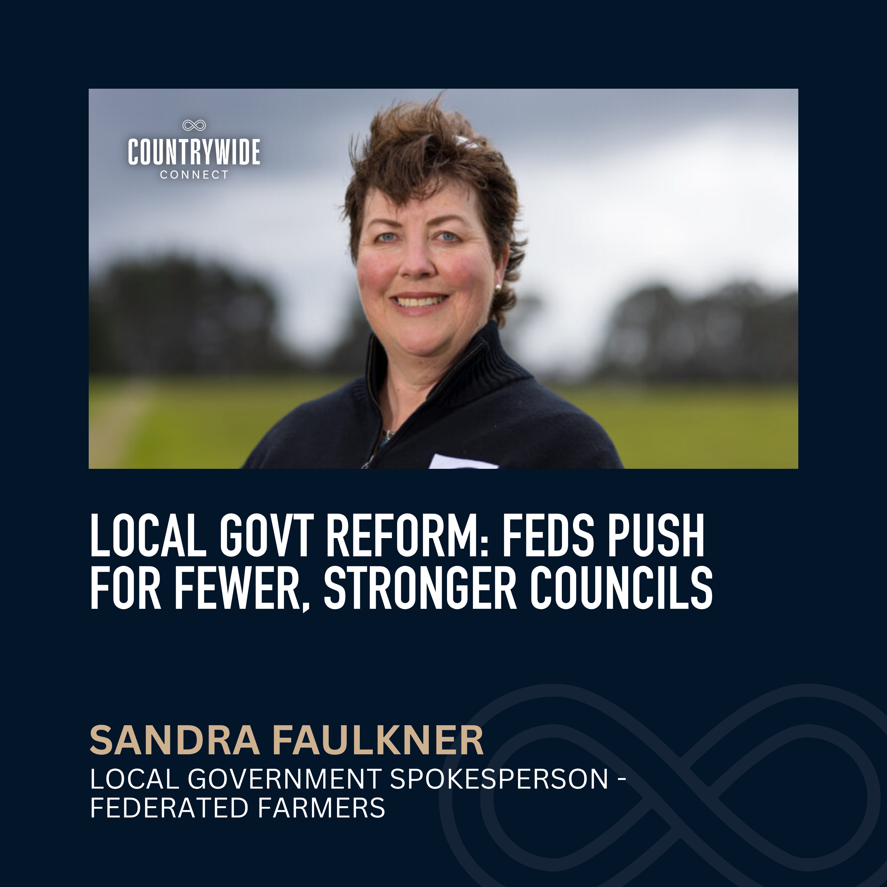 Sandra Faulkner - Local Govt reform: Feds push for fewer, stronger councils episode artwork