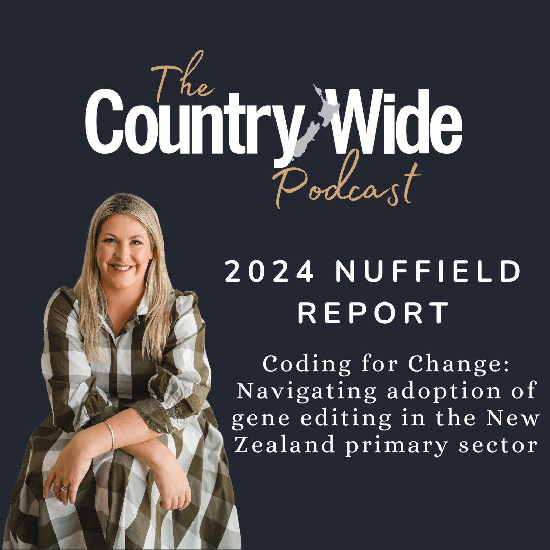 2024 Nuffield Report  - Coding for Change: Navigating adoption of gene editing in the New Zealand primary sector