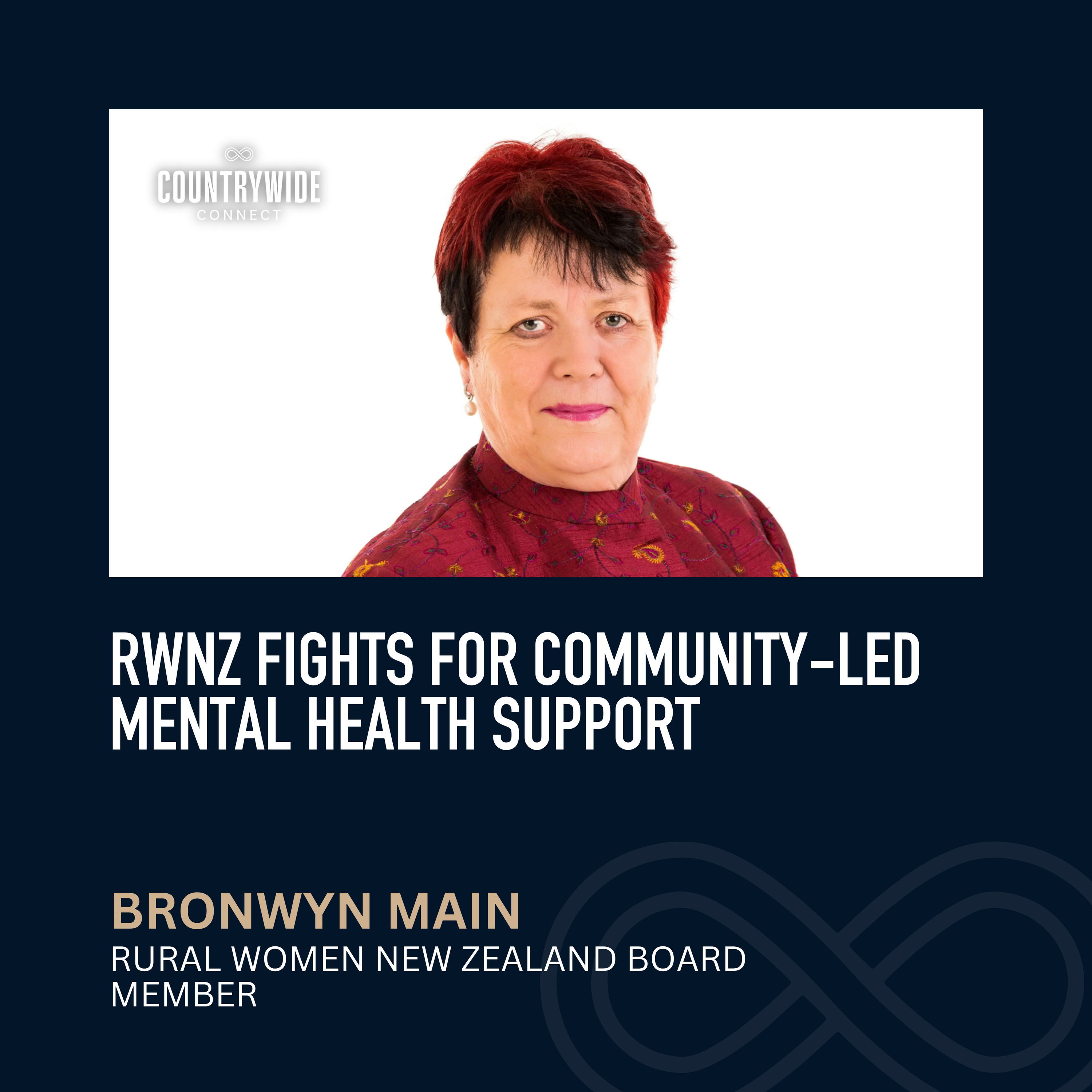 Bronwyn Main - RWNZ fights for community-led mental health support episode artwork
