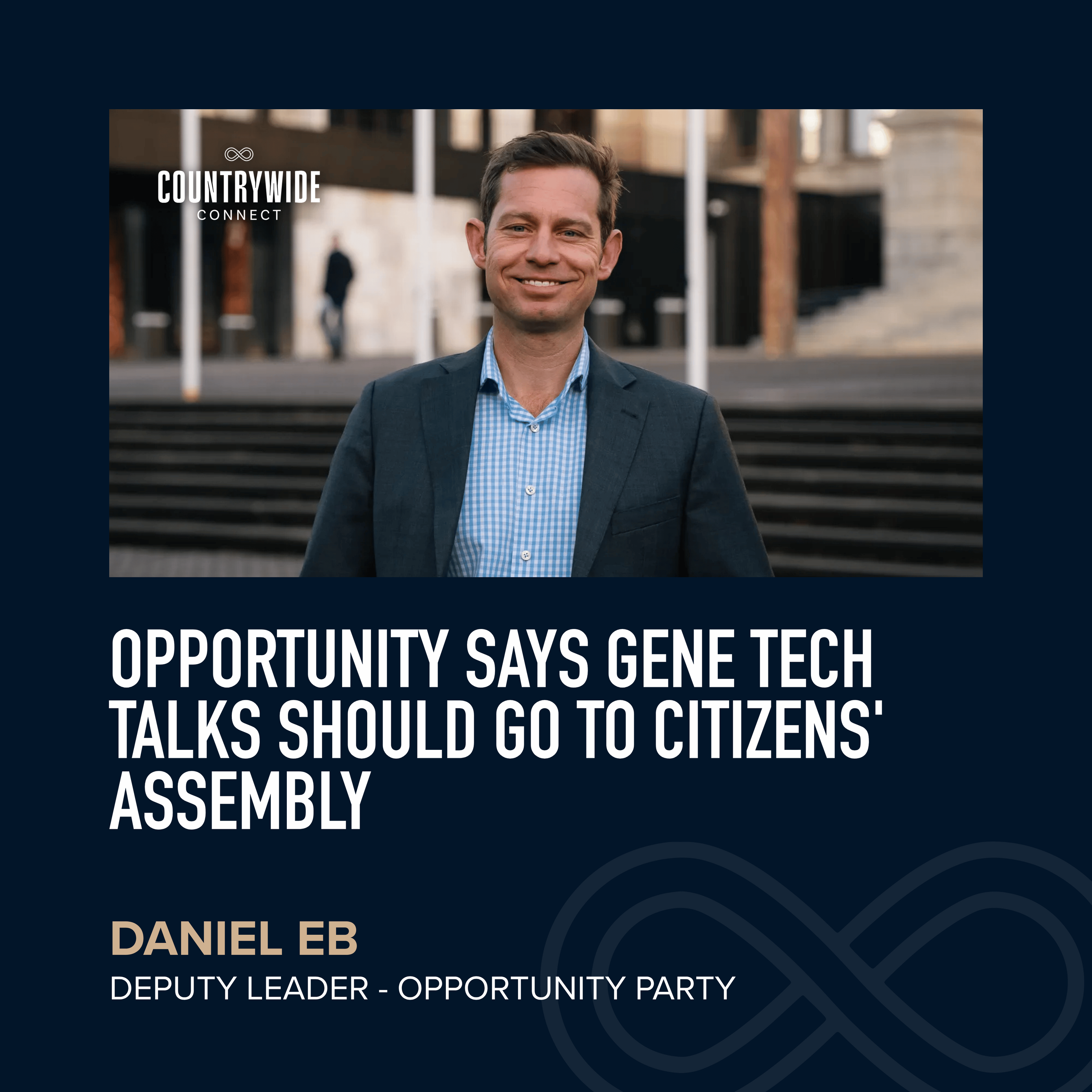 Daniel Eb - Opportunity says gene tech talks should go to citizens' assembly episode artwork