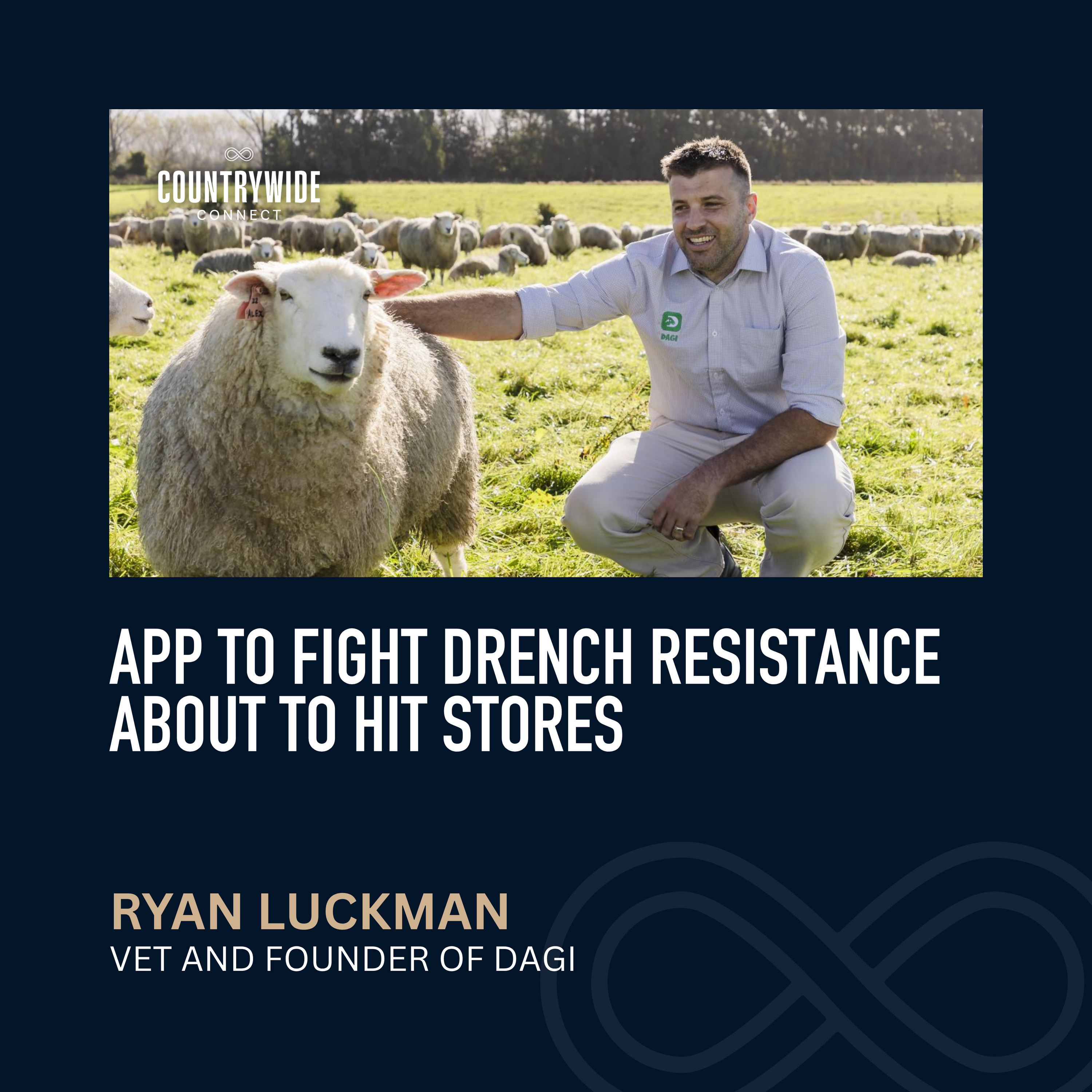 Ryan Luckman - App to fight drench resistance about to hit stores