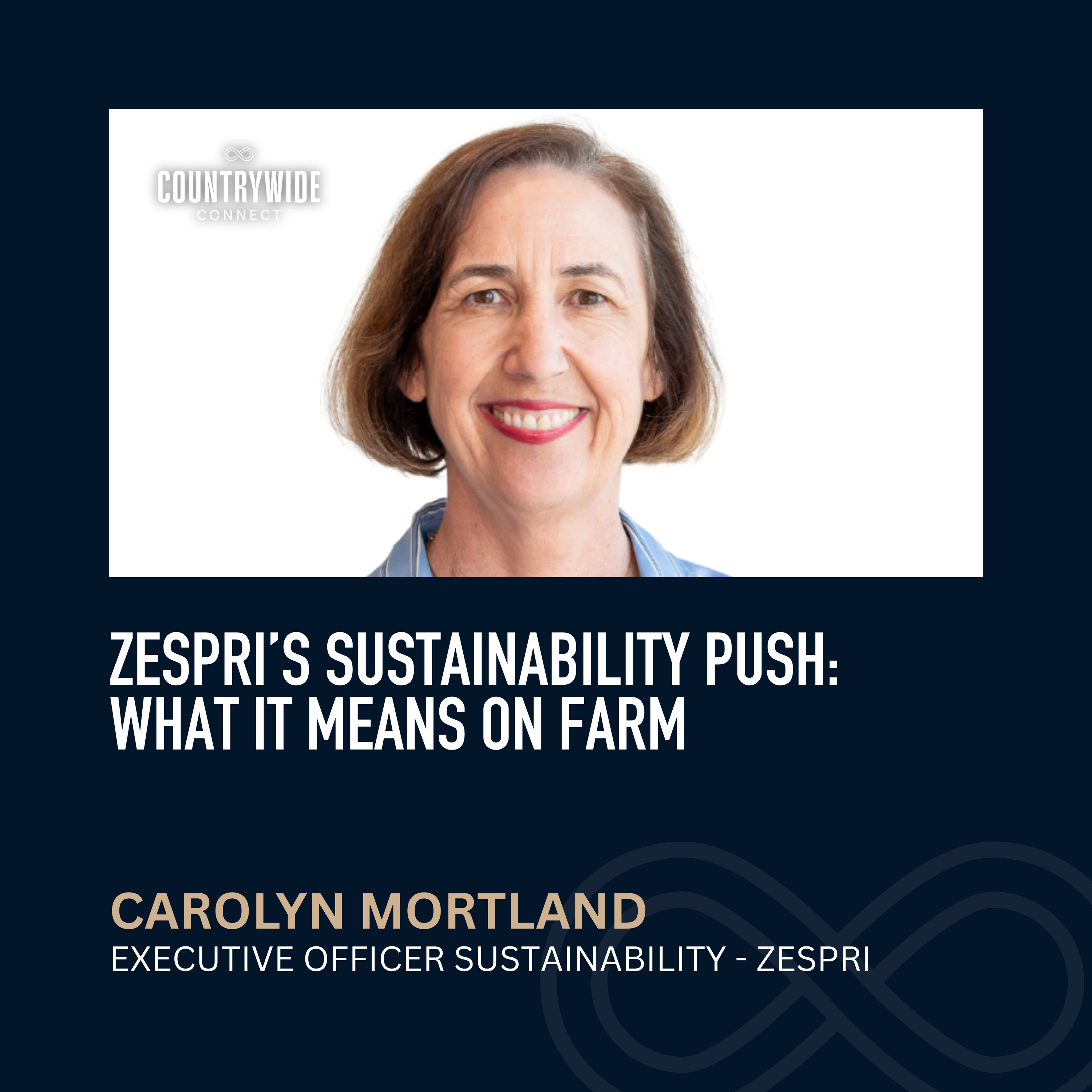 Zespri’s sustainability push: What it means on farm // Carolyn Mortland, Executive Officer Sustainability, Zespri episode artwork