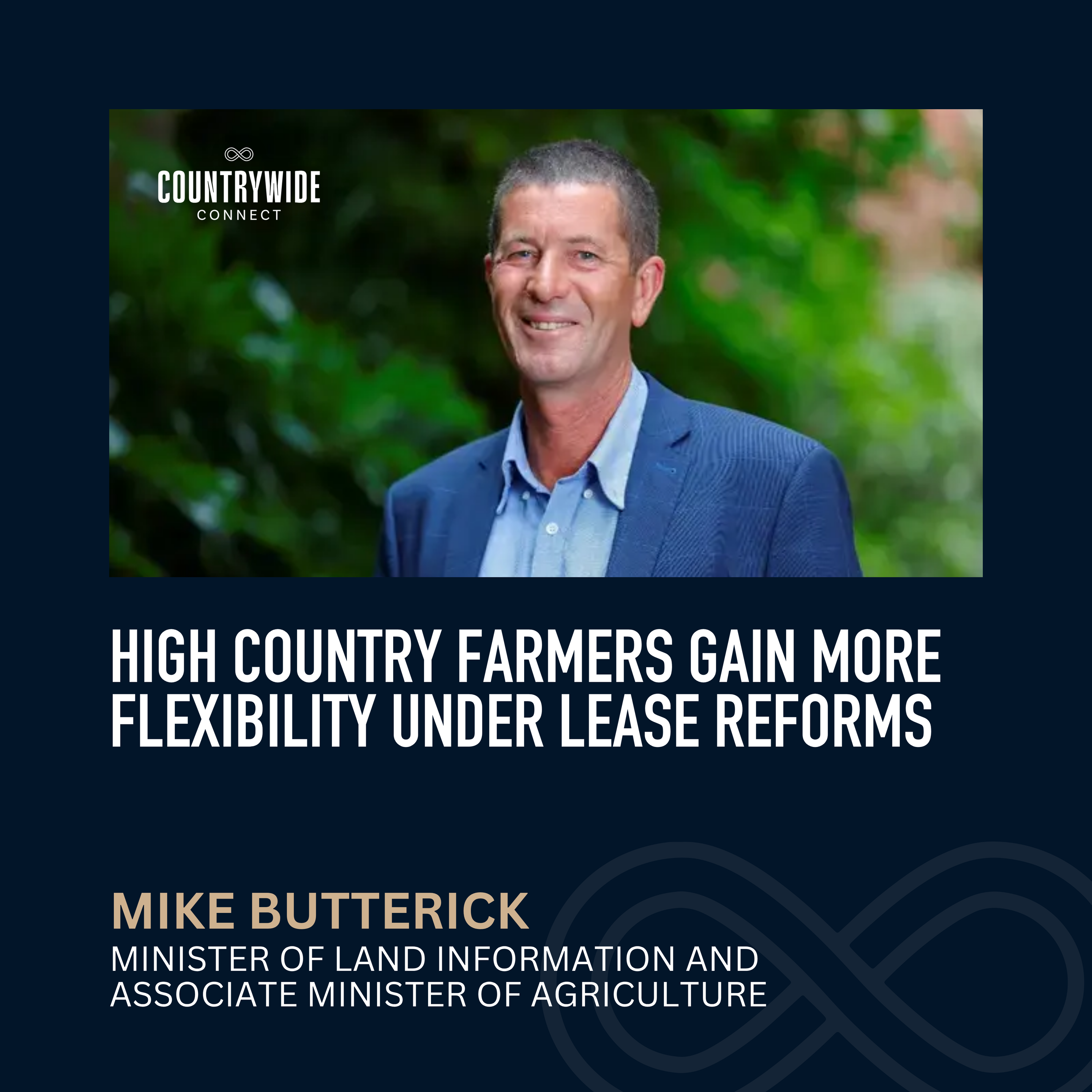 Mike Butterick - High country farmers gain more flexibility under lease reforms episode artwork