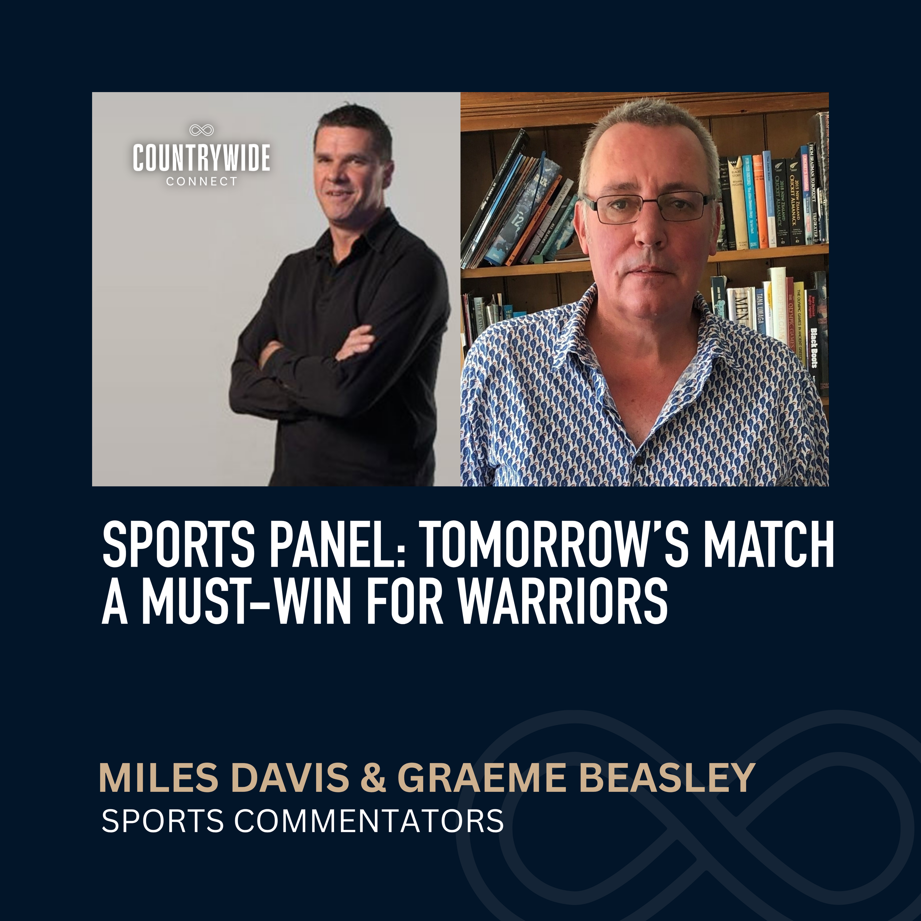 Sport Panel - Tomorrow’s match a must-win for Warriors episode artwork