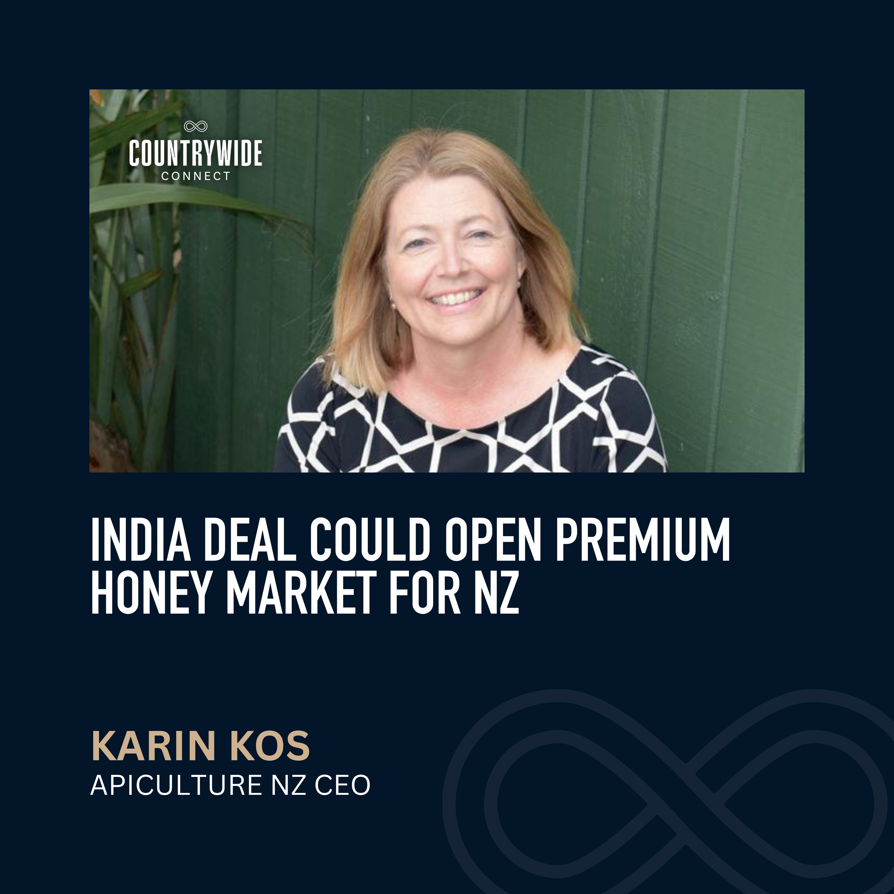 India deal could open premium honey market for NZ // Karin Kos, CEO of Apiculture NZ episode artwork