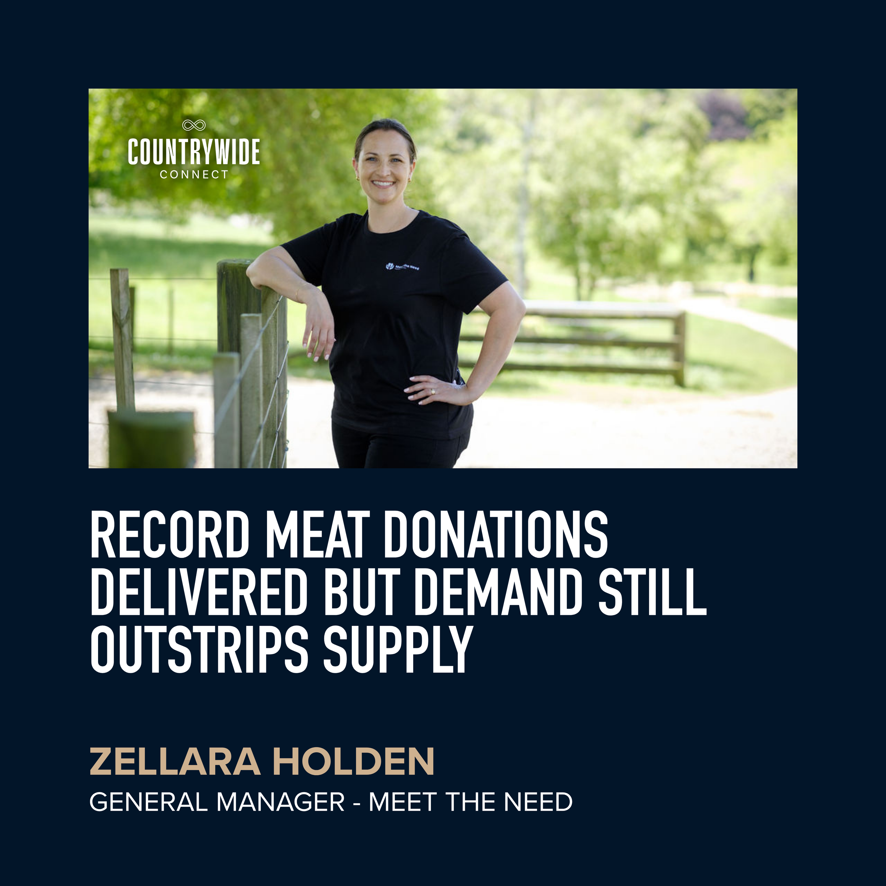 Zellara Holden - Record meat donations delivered but demand still outstrips supply episode artwork