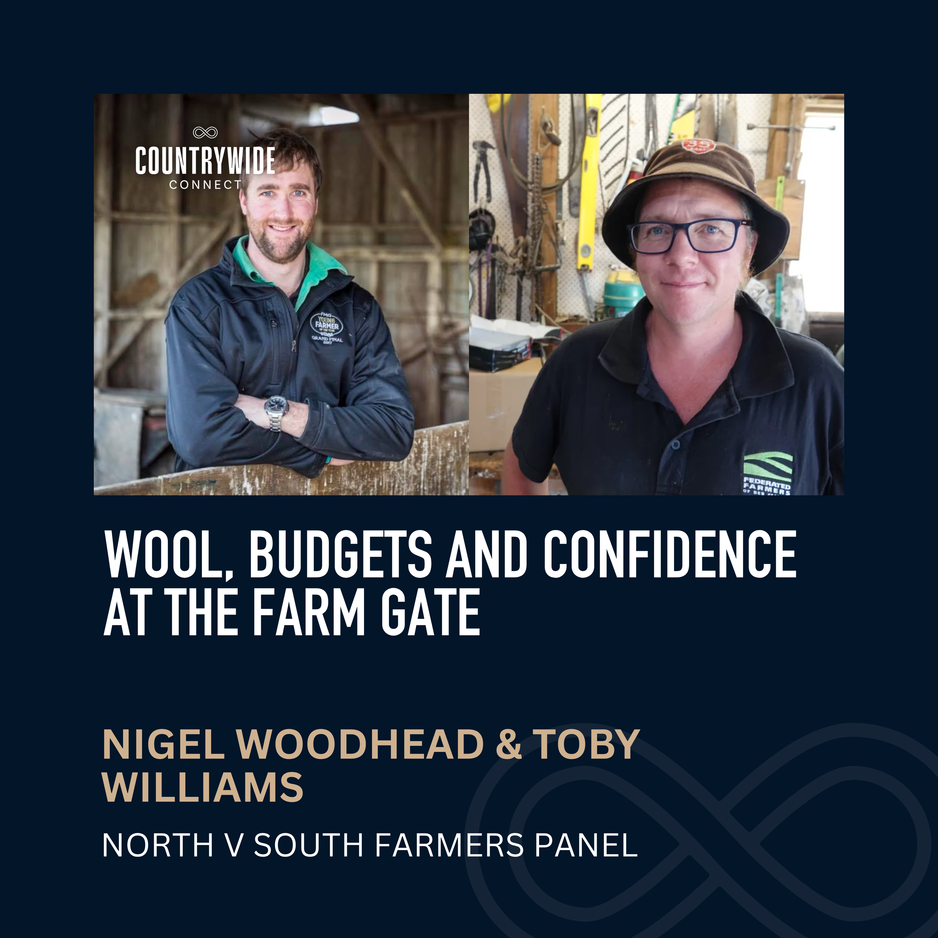Wool, budgets and confidence at the farm gate // North V South Farmers Panel episode artwork