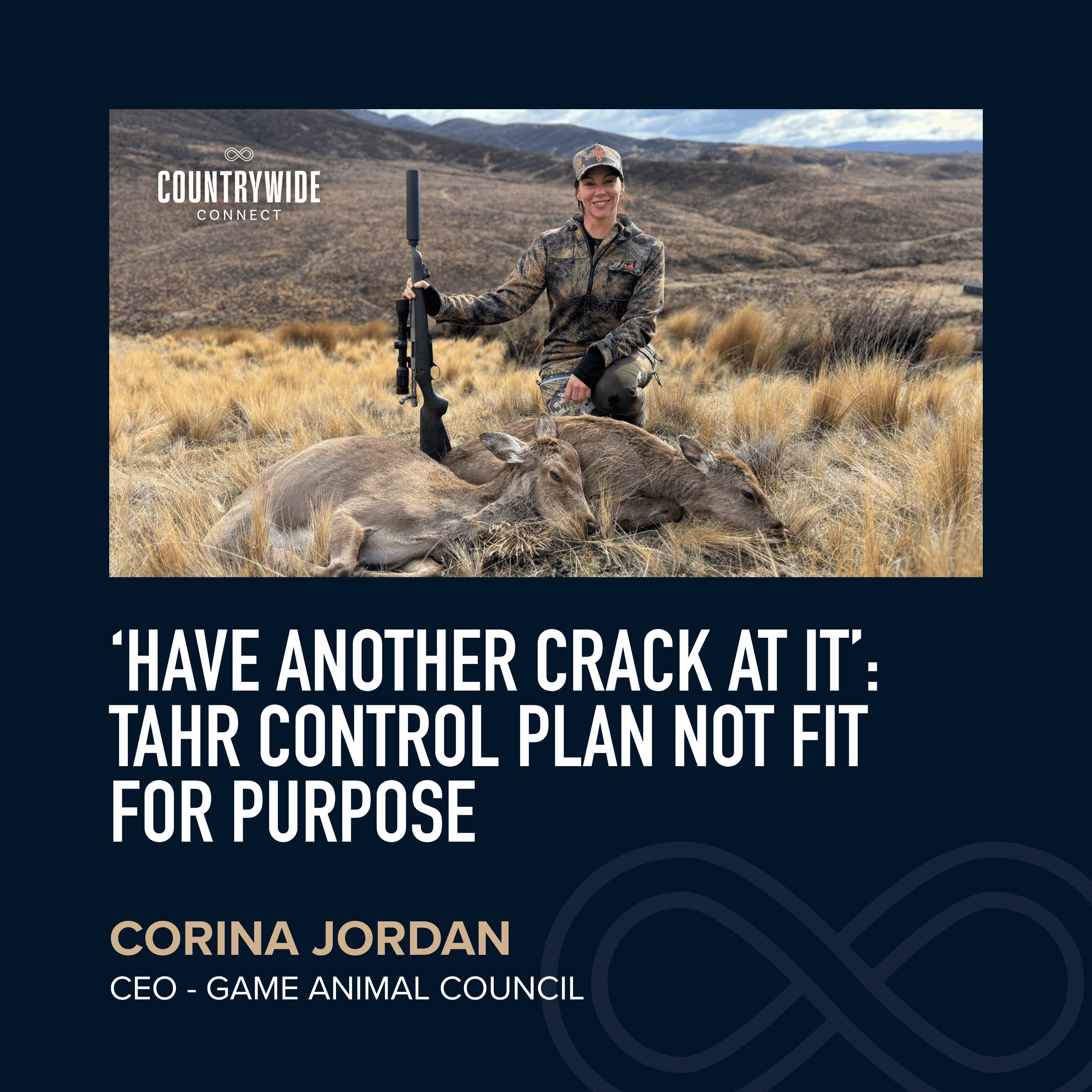 Corina Jordan - ‘Have another crack at it’: Tahr control plan not fit for purpose episode artwork