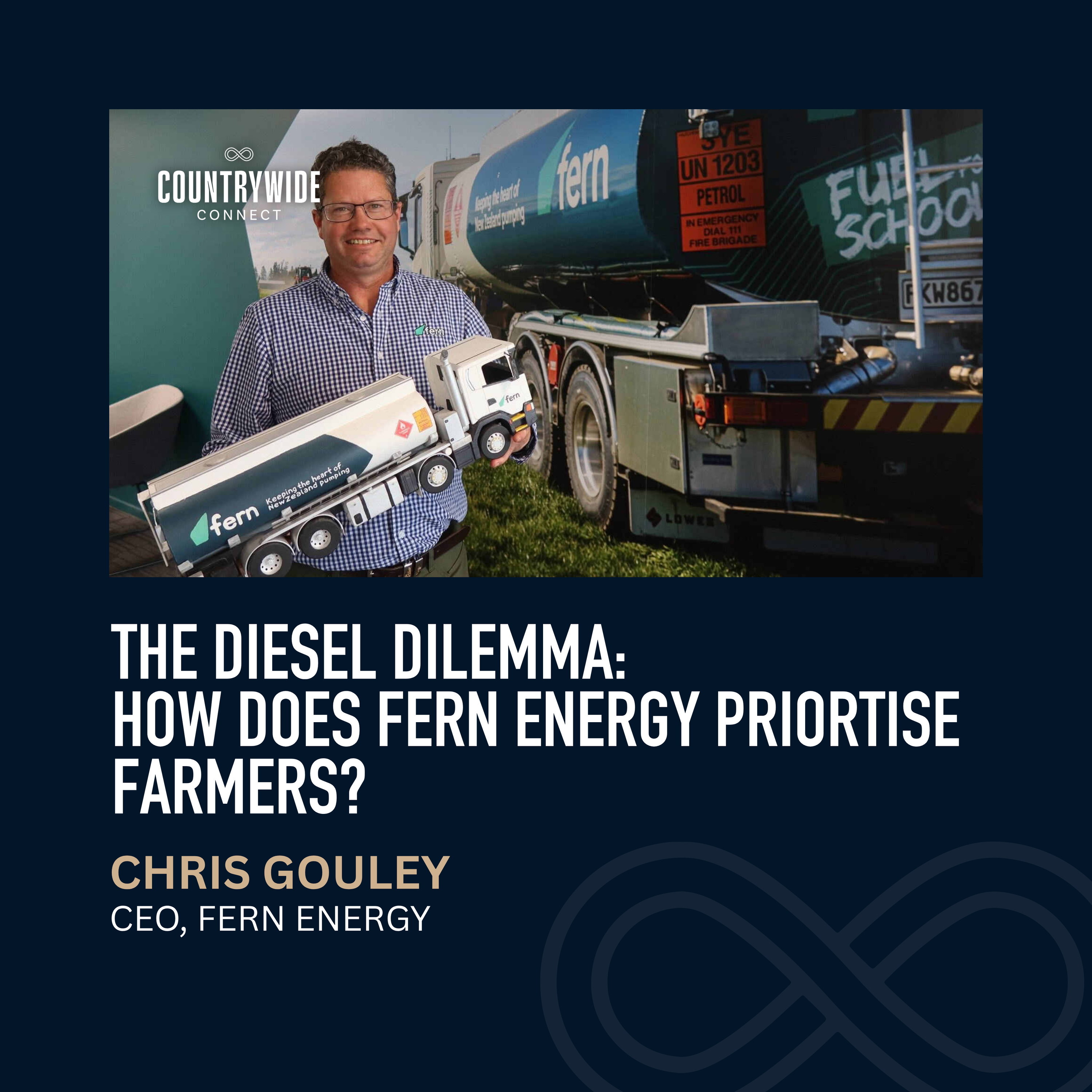 The Diesel Dilemma: How does Fern Energy prioritise farmers? // Chris Gourley, Fern Energy episode artwork