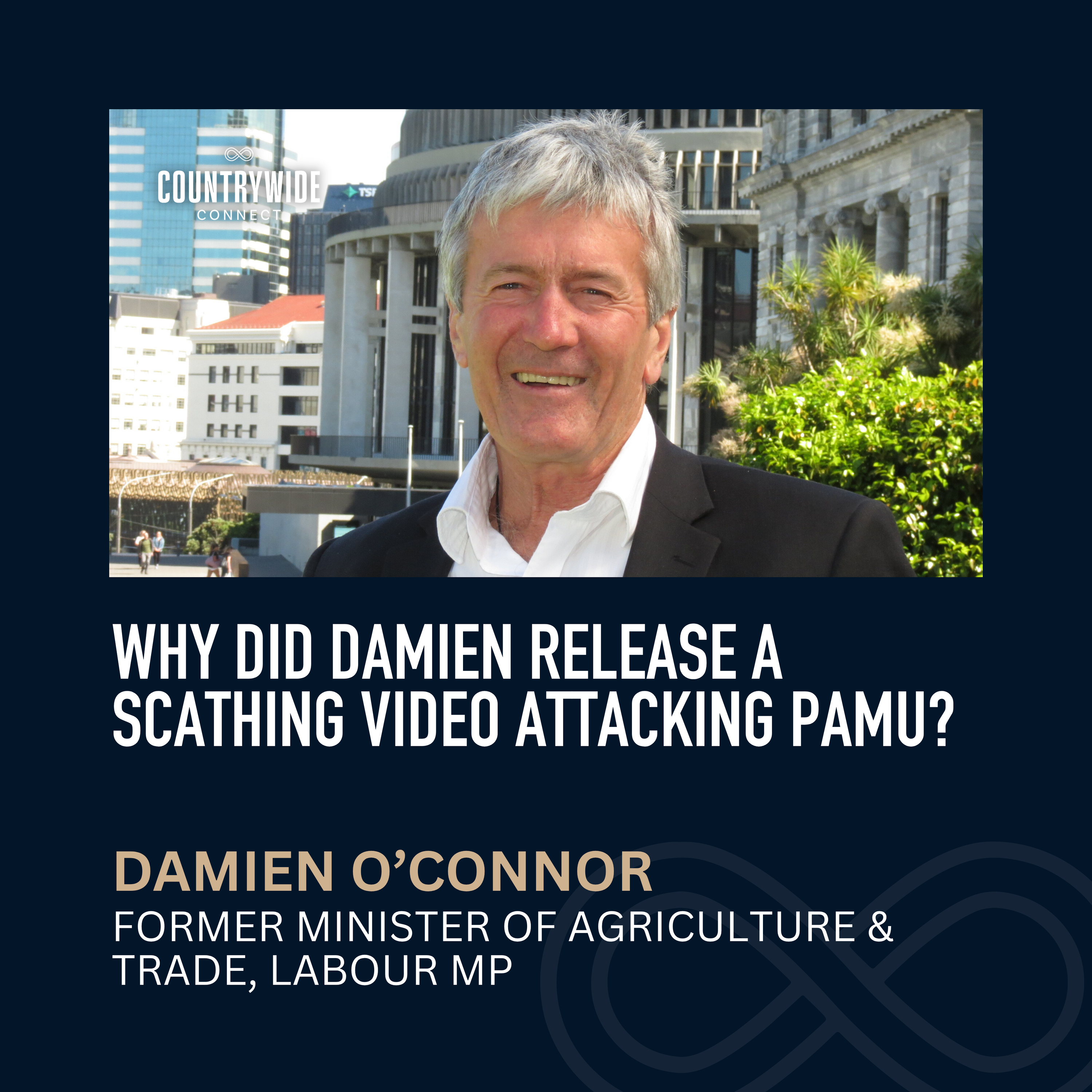Why did Damien release a scathing video attaching Pamu? // Damien O'Connor, Labour MP episode artwork