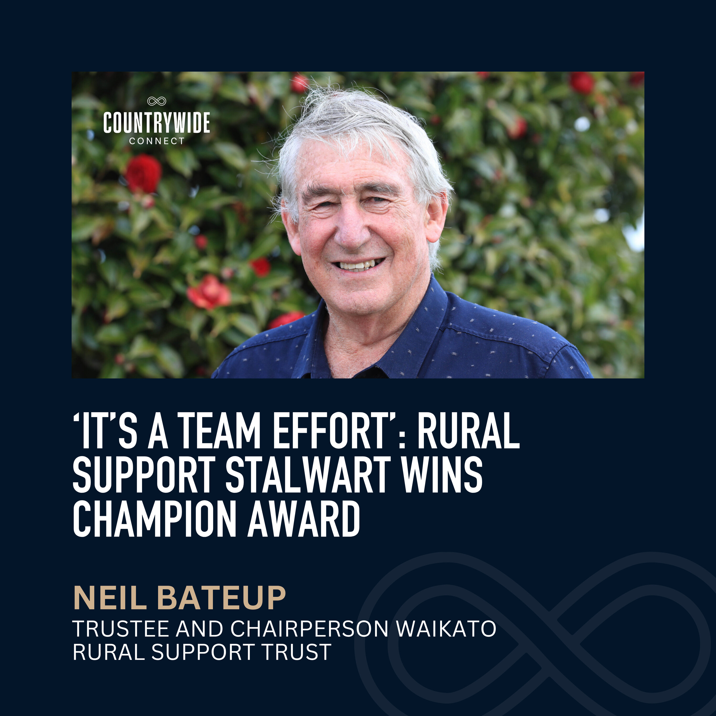 Neil Bateup - ‘It’s a team effort’: Rural support stalwart wins Champion Award episode artwork
